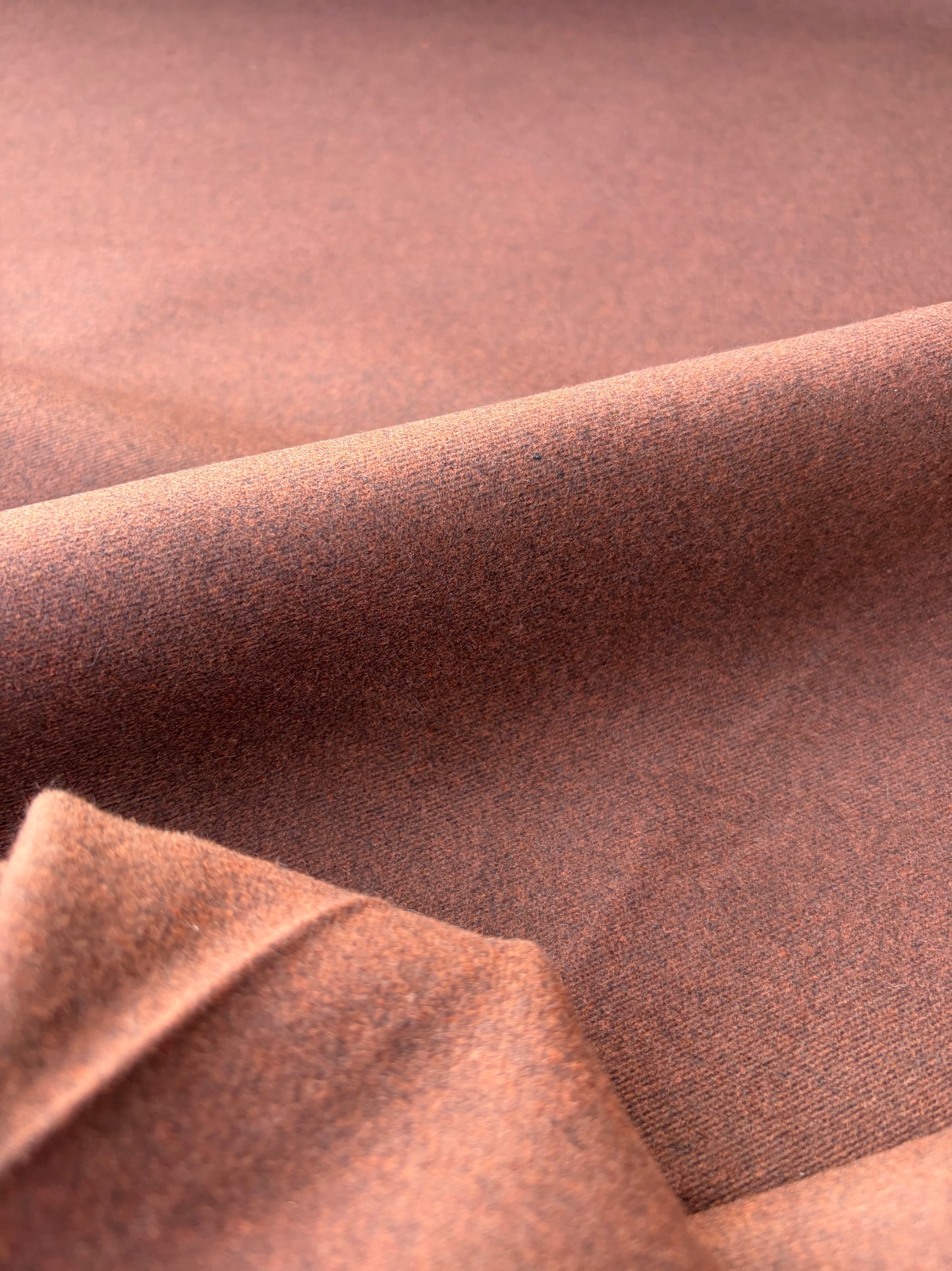 AMI 034 cotton flannel suiting fabric brown