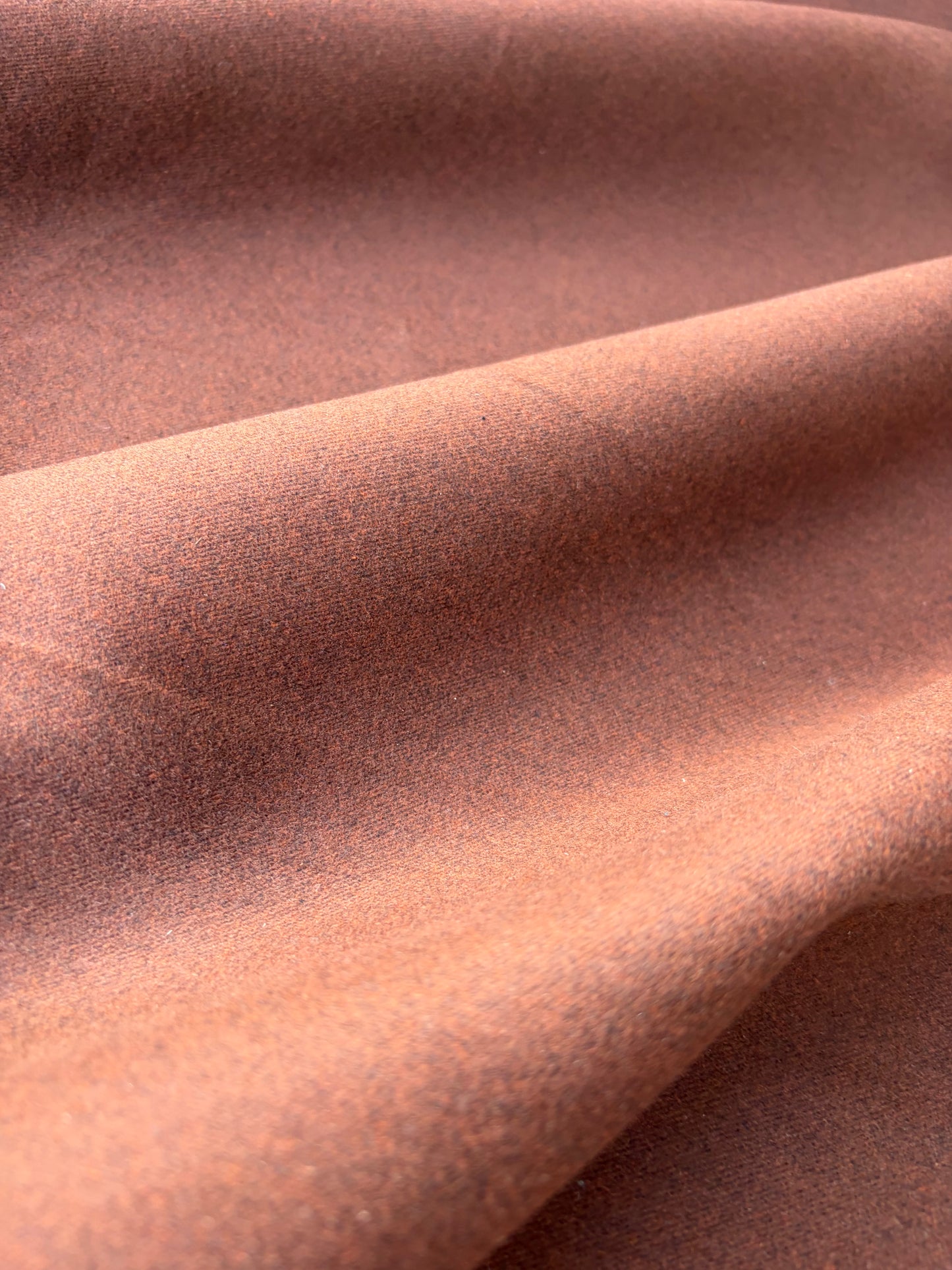 AMI 034 cotton flannel suiting fabric brown