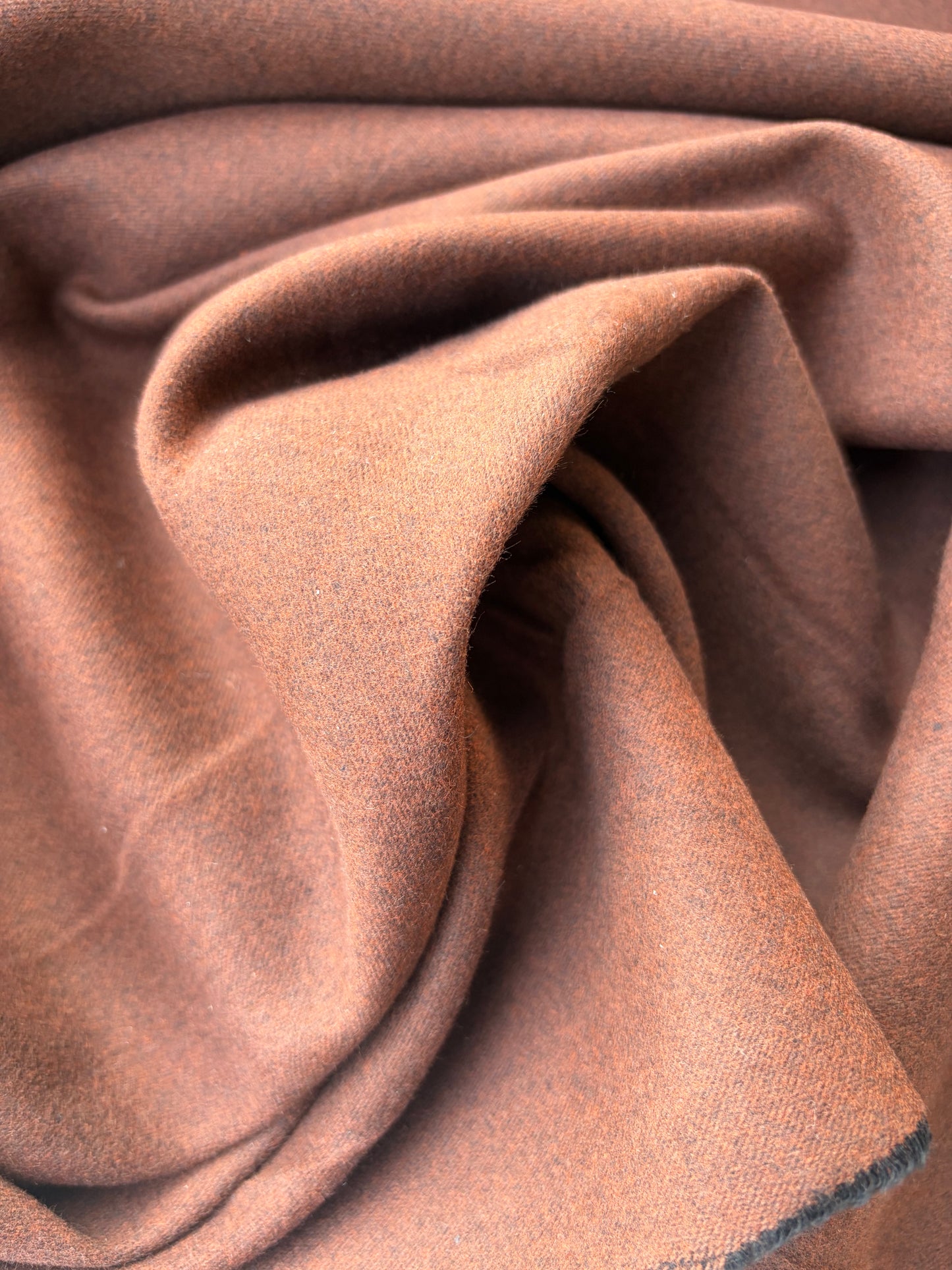 AMI 034 cotton flannel suiting fabric brown