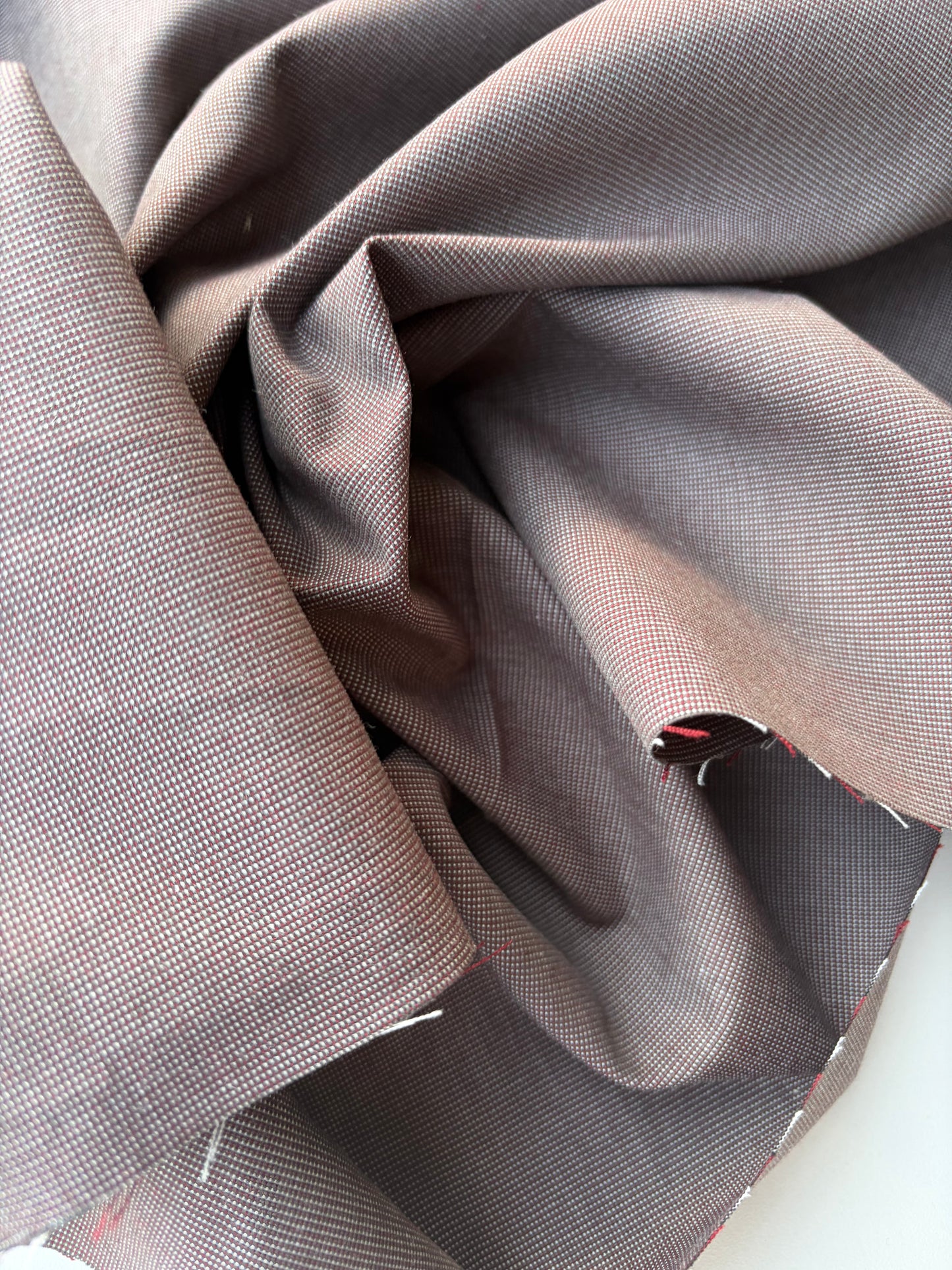 AMI 035 yarn dyed cotton mini check