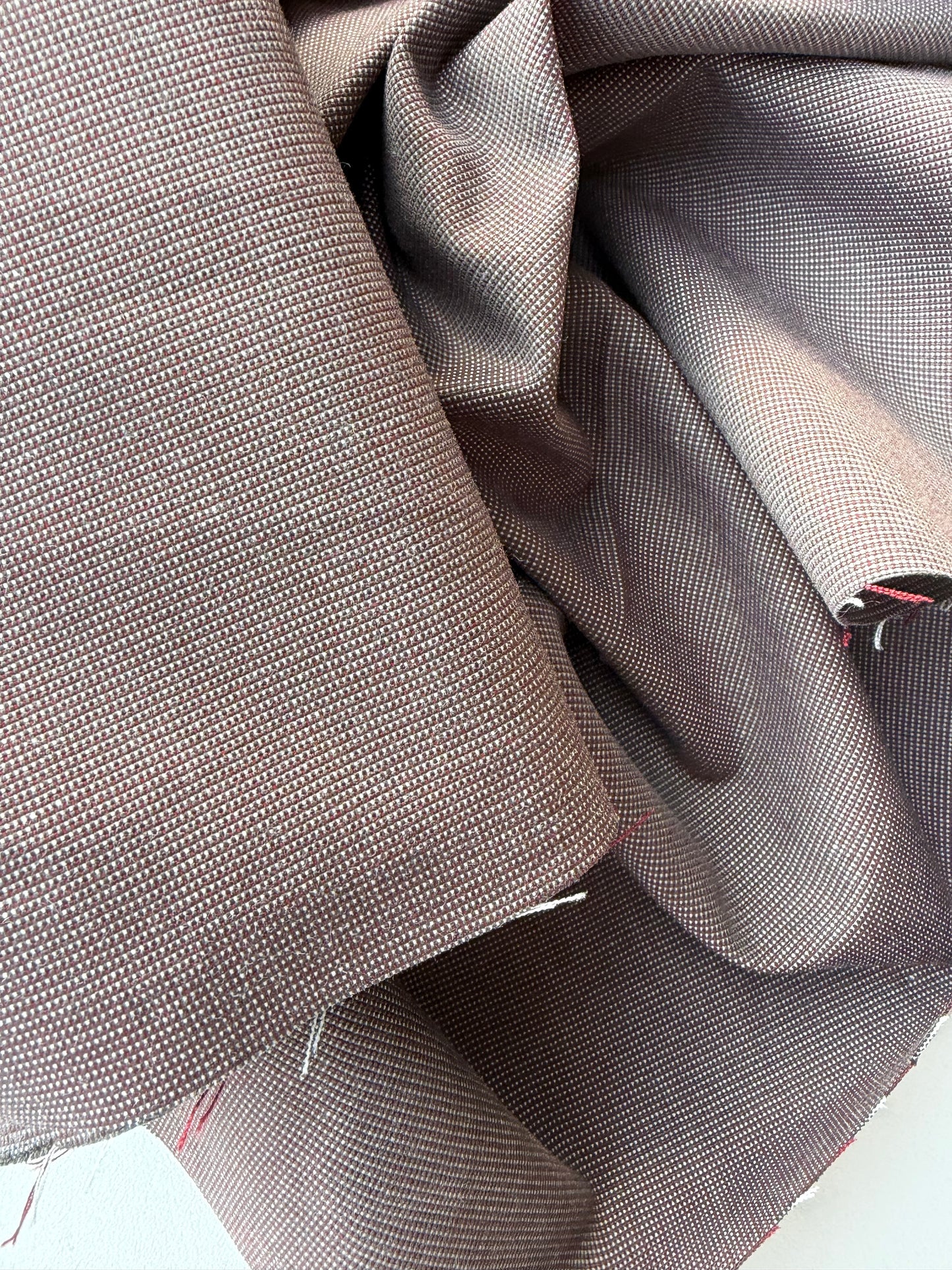 AMI 035 yarn dyed cotton mini check