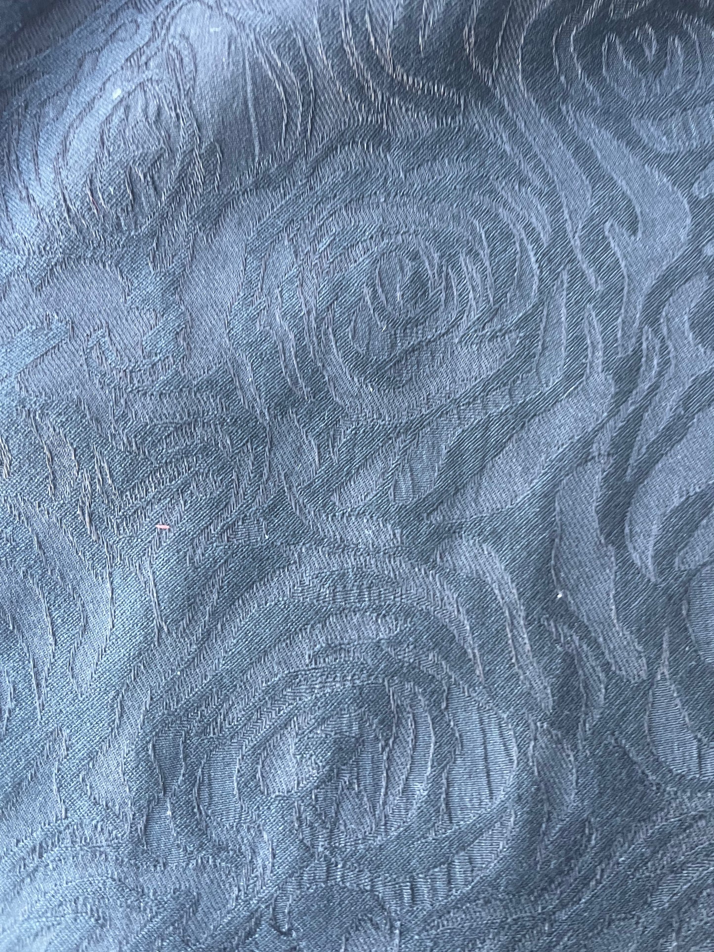 TINA 009 cotton stretch jacquard black roses
