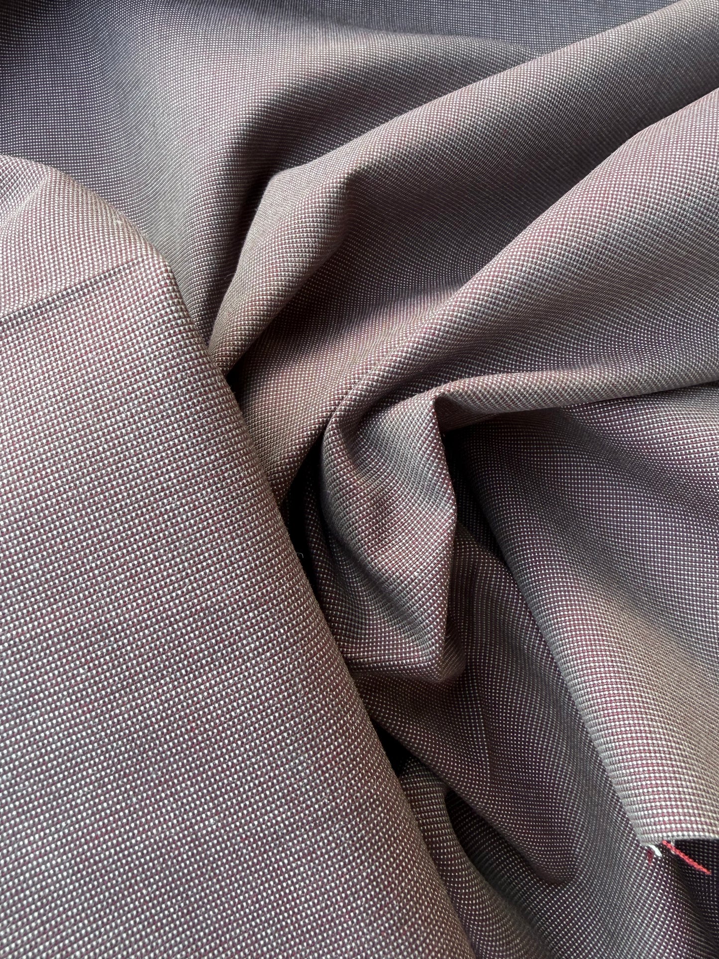 AMI 035 yarn dyed cotton mini check
