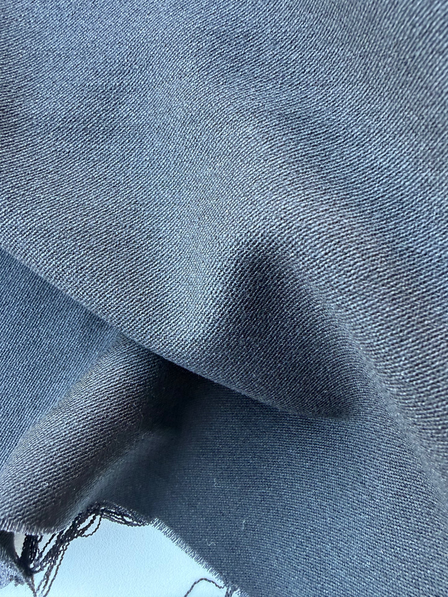 LORO 009 black fantasy wool stretch