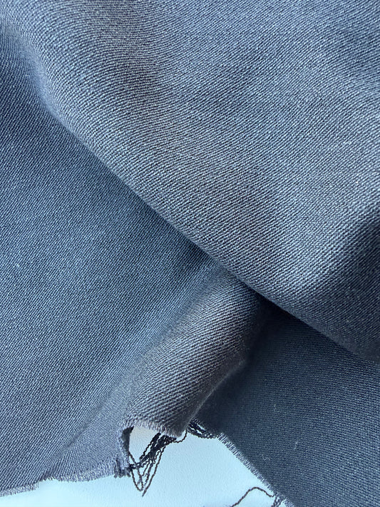 LORO 009 black fantasy wool stretch