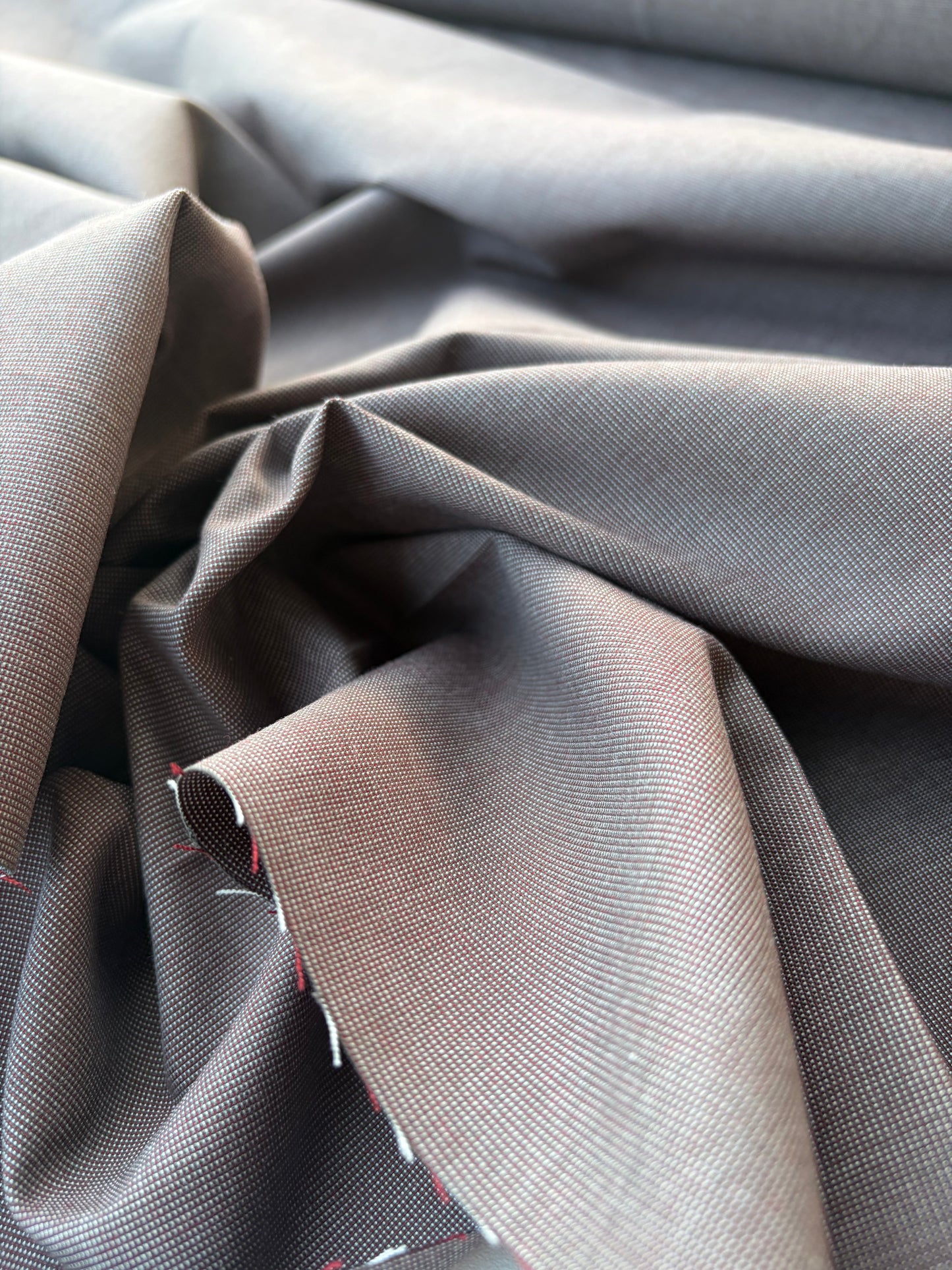 AMI 035 yarn dyed cotton mini check
