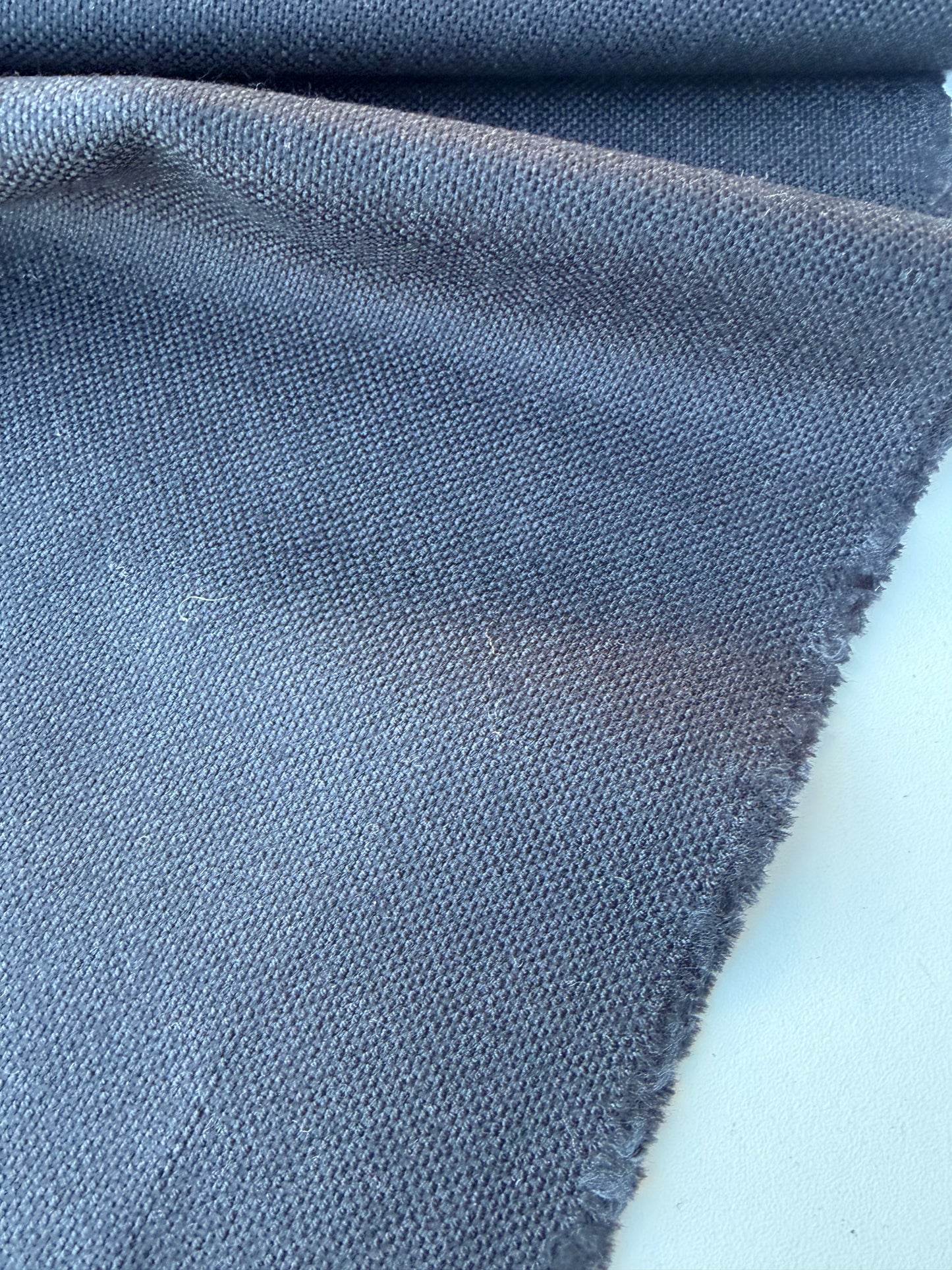 LORO 010 black panama weaving wool
