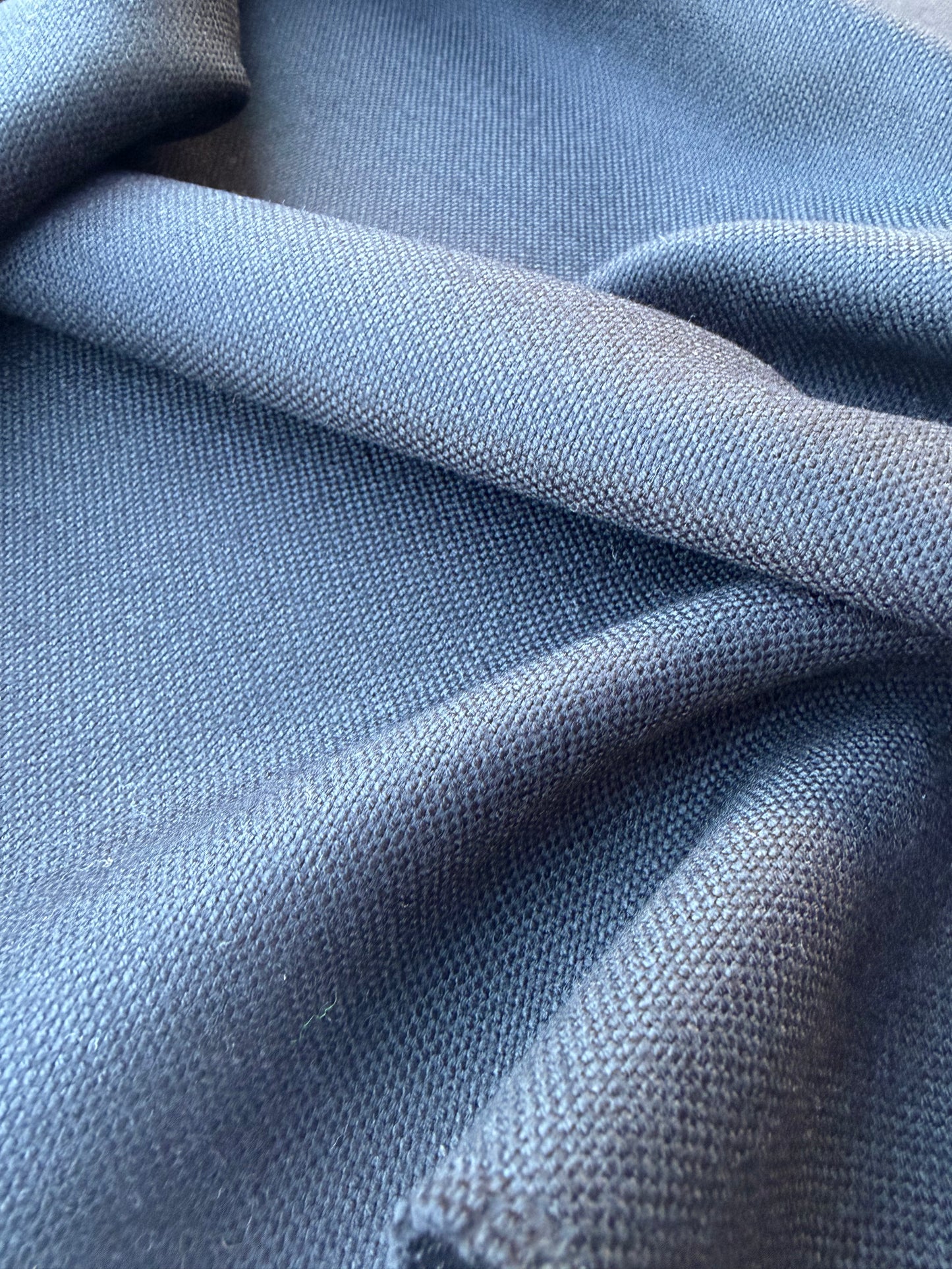LORO 010 black panama weaving wool