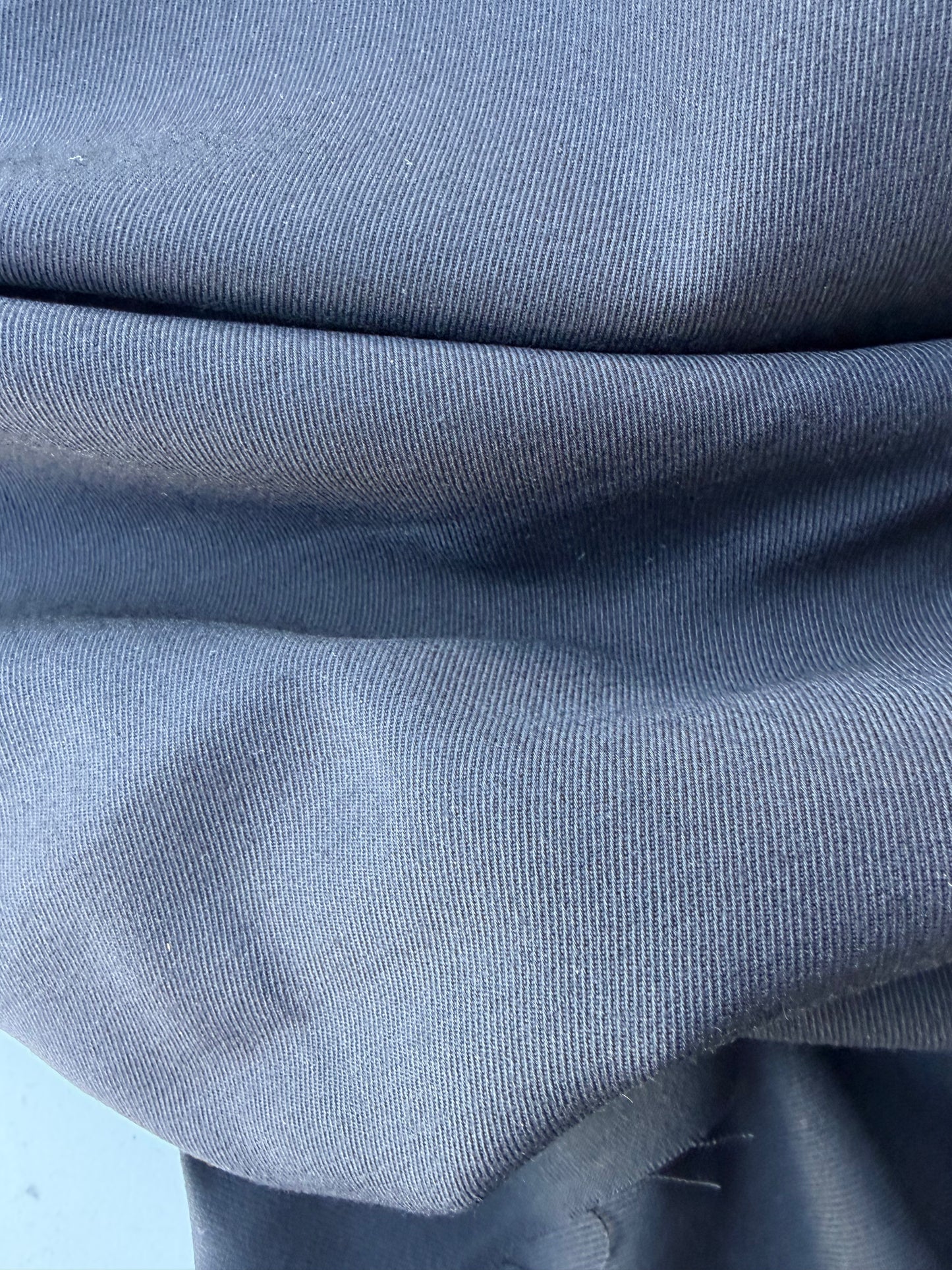 LORO 012 black twill wool stretch