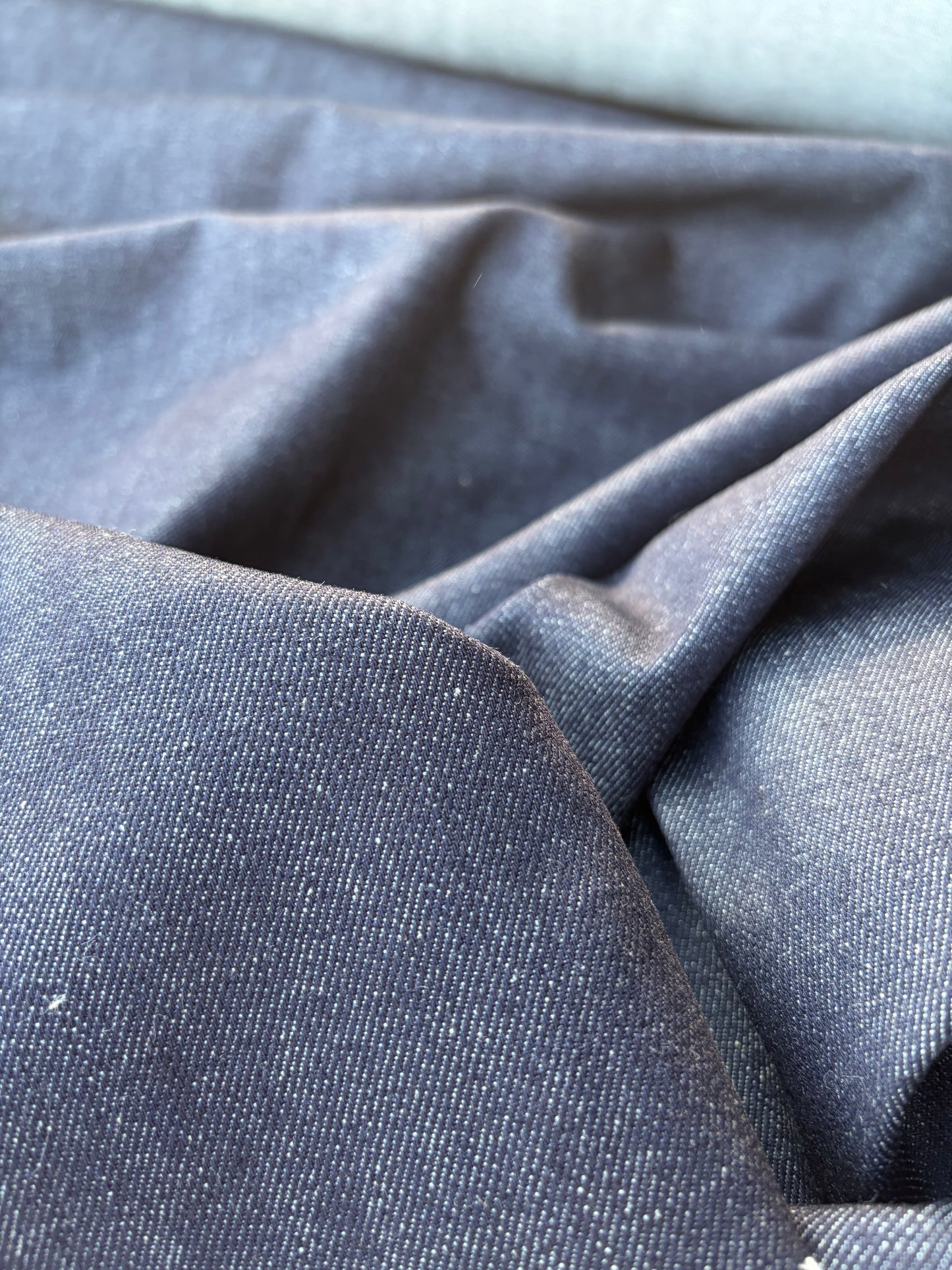 AMI 042  midweight stretch denim brushed inside