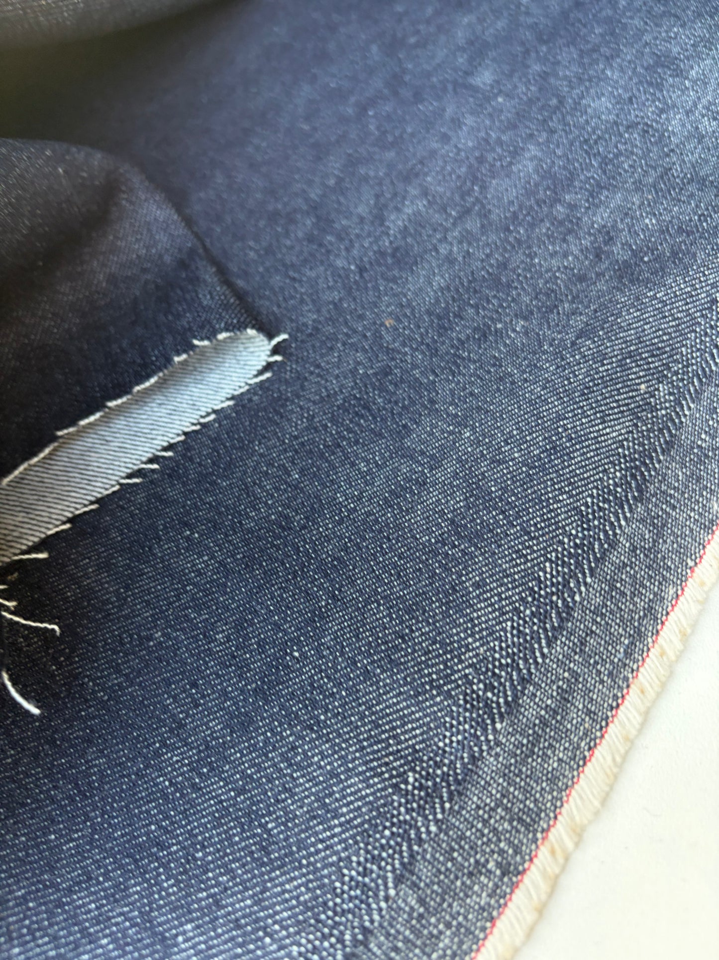 AMI 042  midweight stretch denim brushed inside