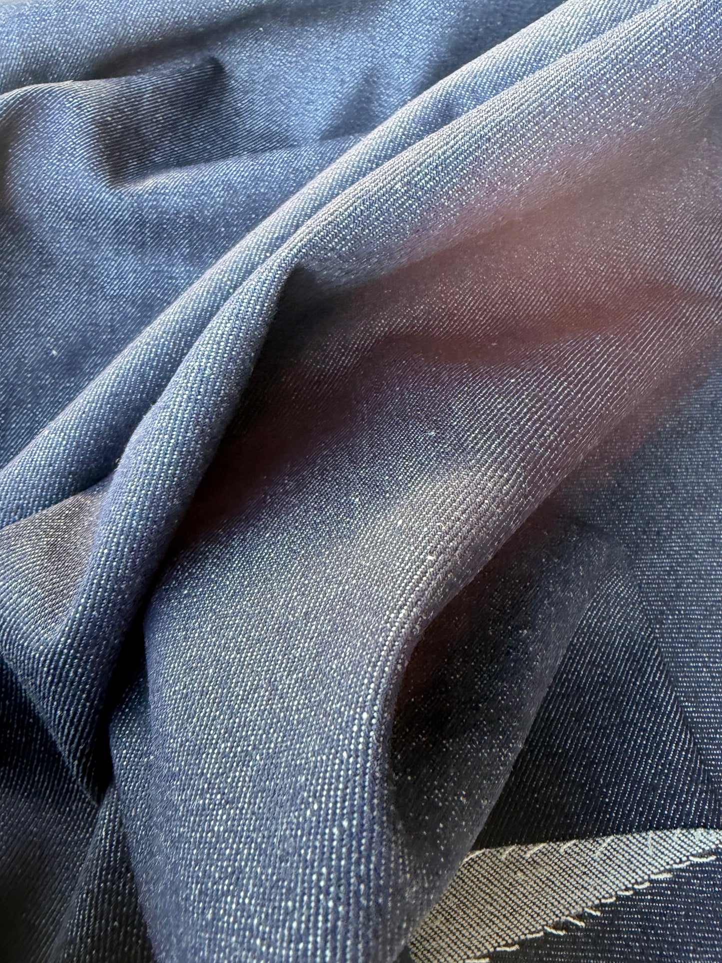 AMI 042  midweight stretch denim brushed inside