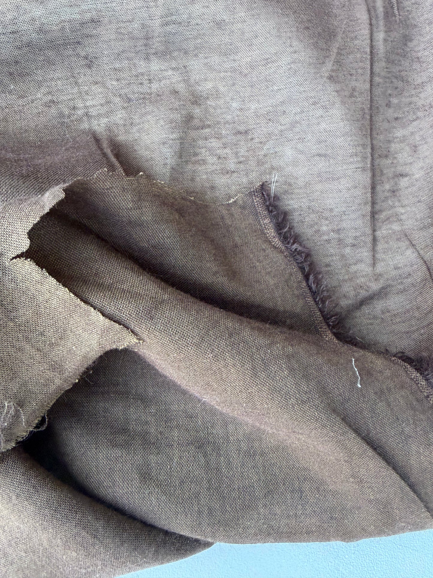 BILLY 004 brown viscose voile