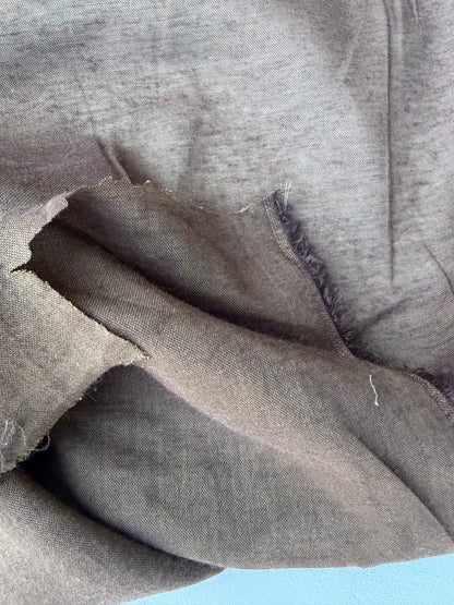 BILLY 004 brown viscose voile