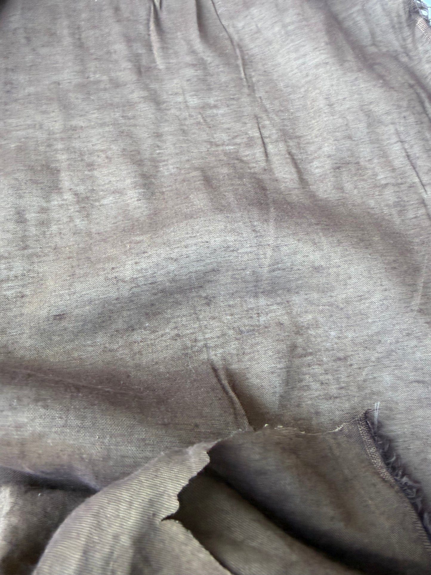BILLY 004 brown viscose voile