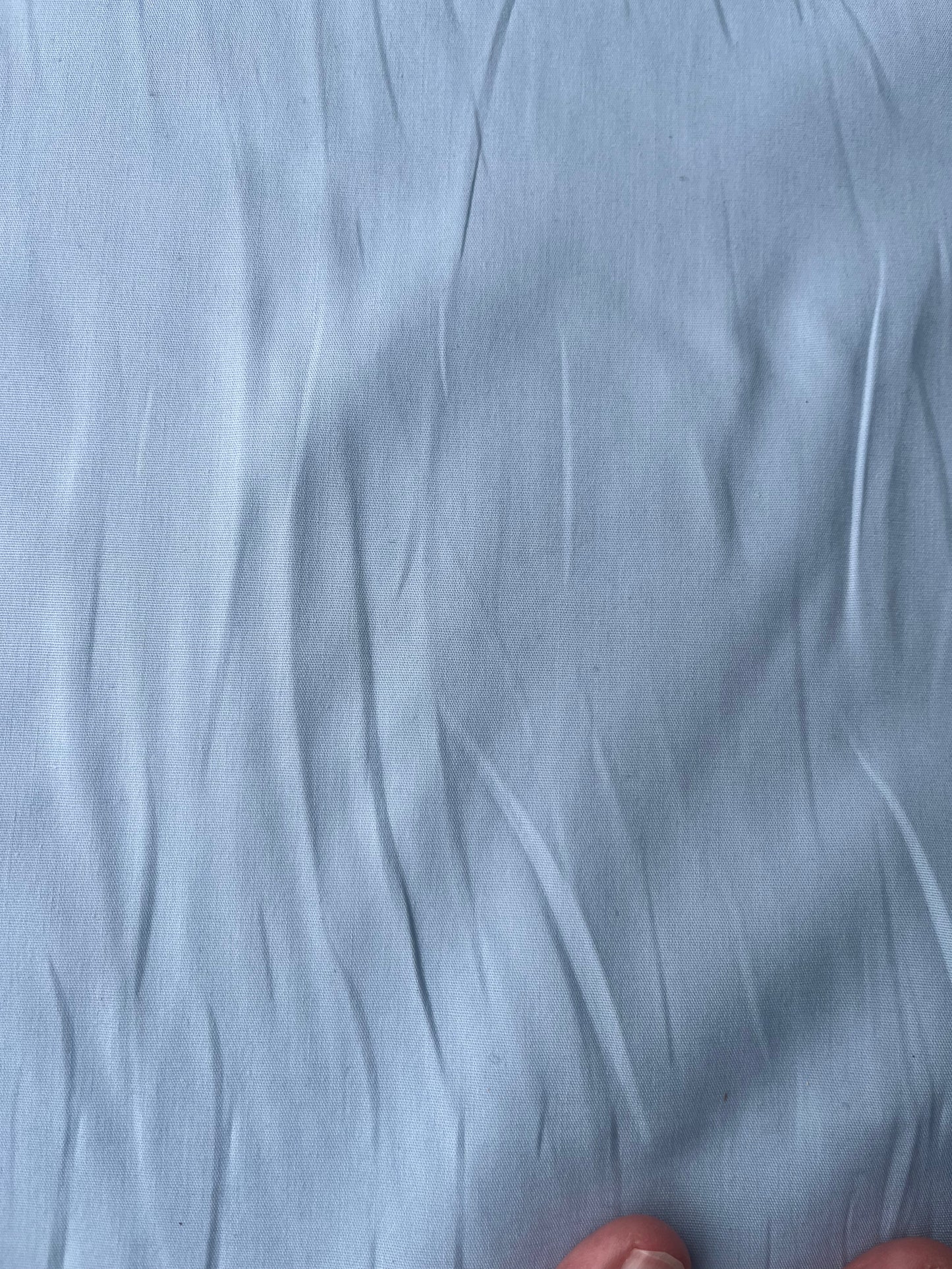 Poplin stretch prestige light blue