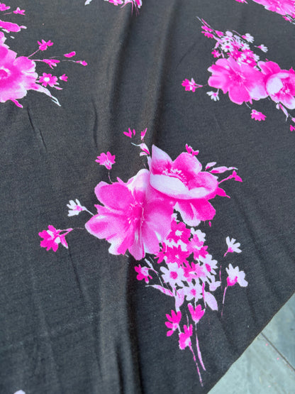 BILLY 015 jersey viscose elasthane flowerprint