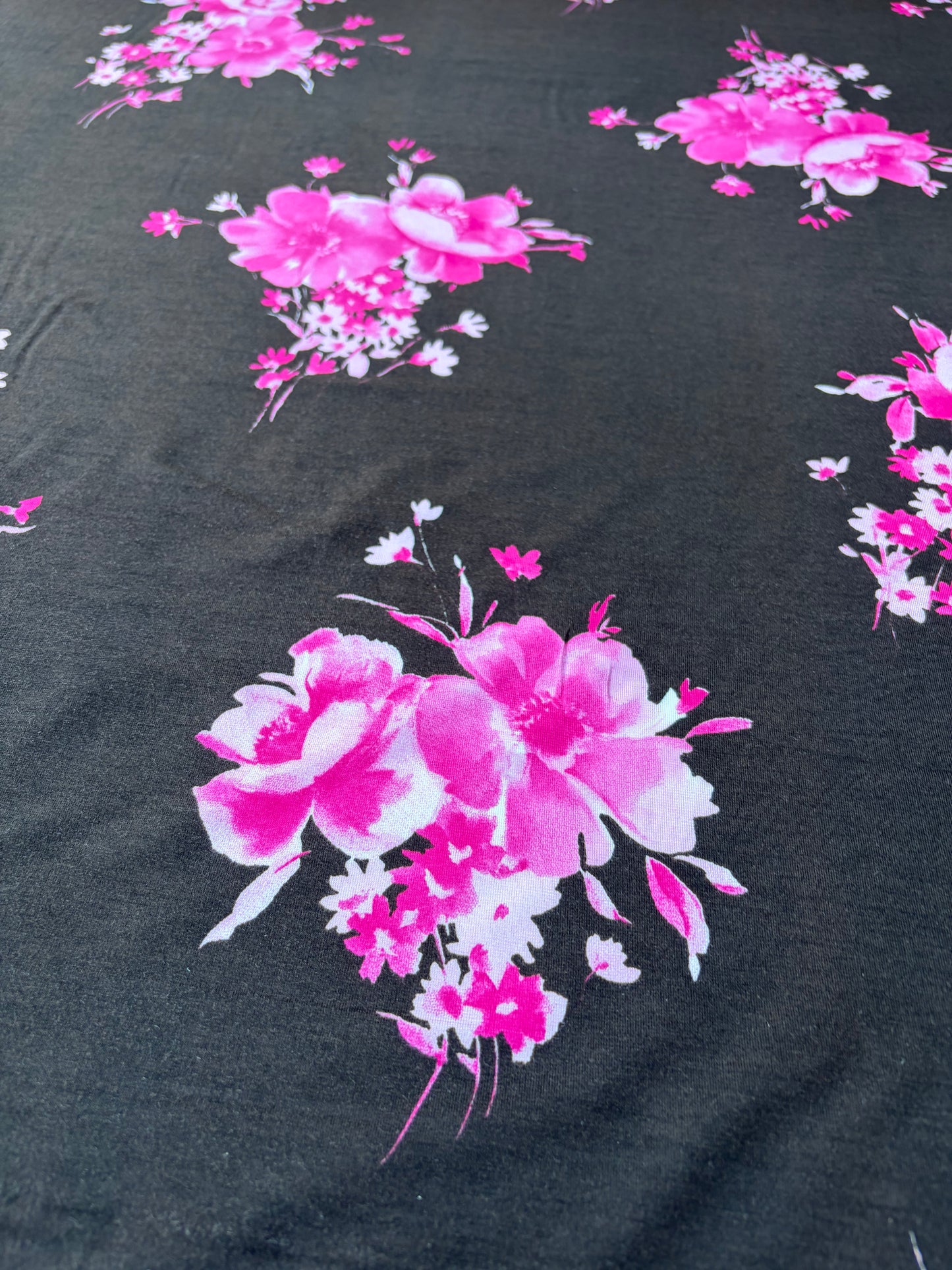 BILLY 015 jersey viscose elasthane flowerprint