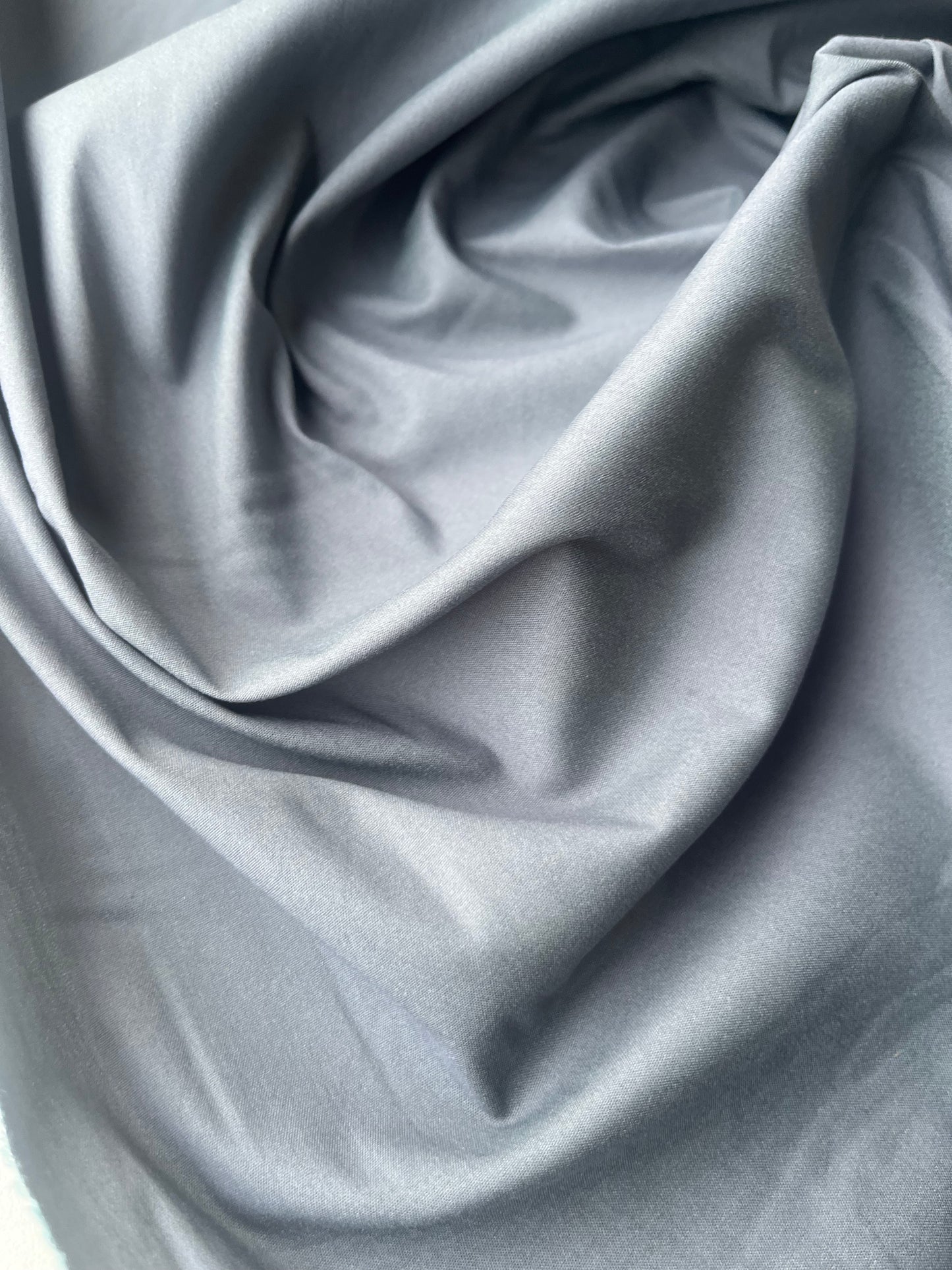 Poplin stretch prestige grey/green