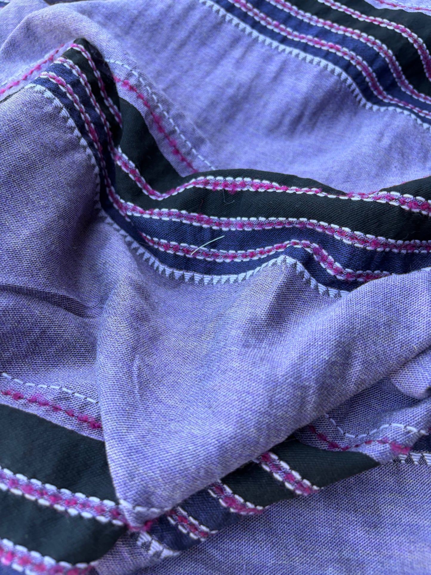 BILLY 016 cotton jacquard stripes