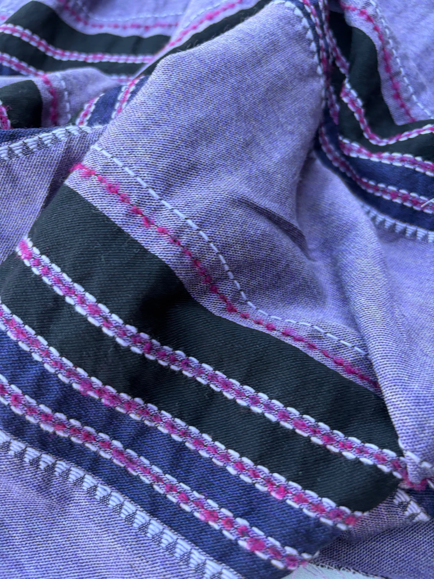 BILLY 016 cotton jacquard stripes