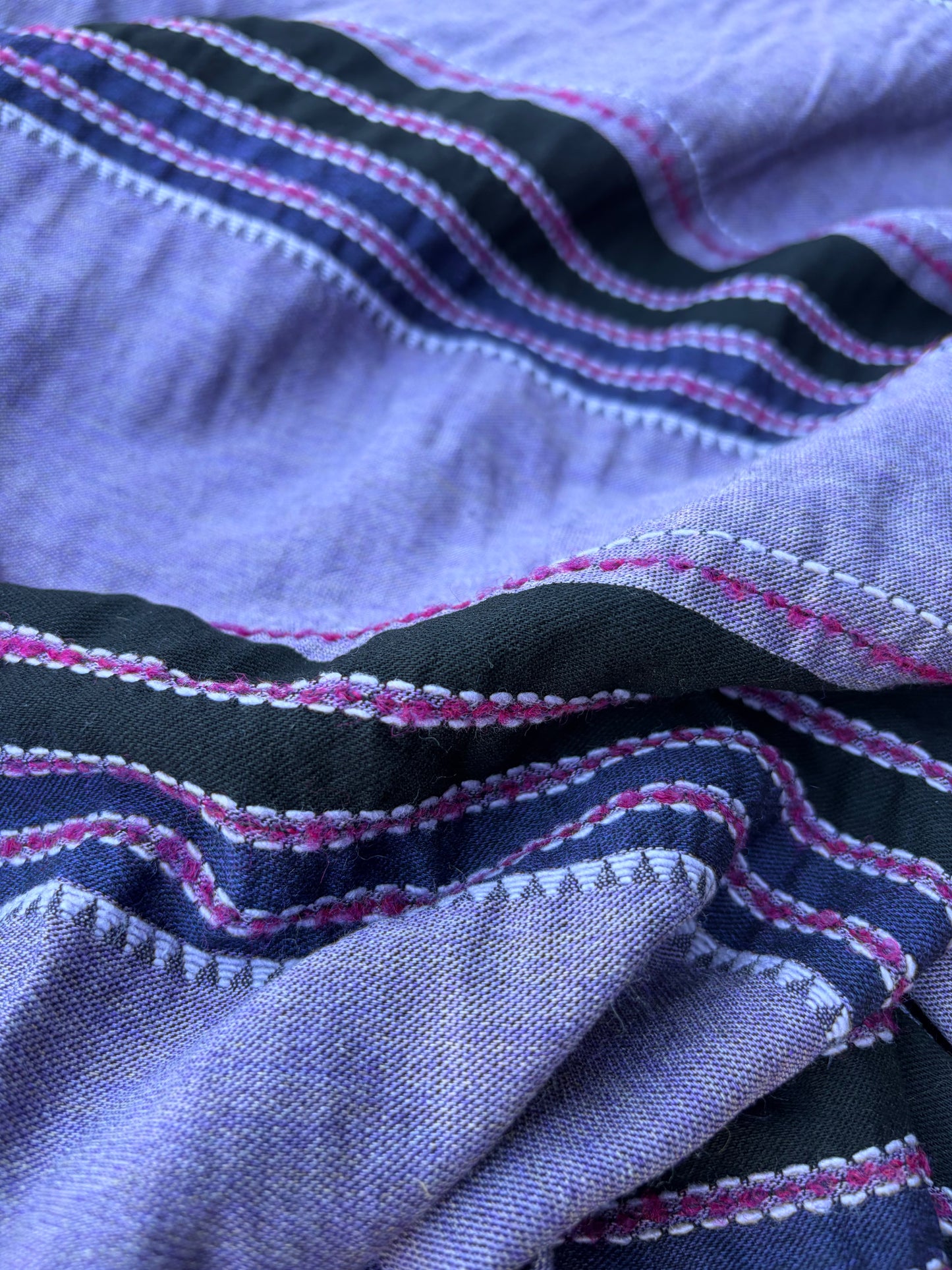 BILLY 016 cotton jacquard stripes