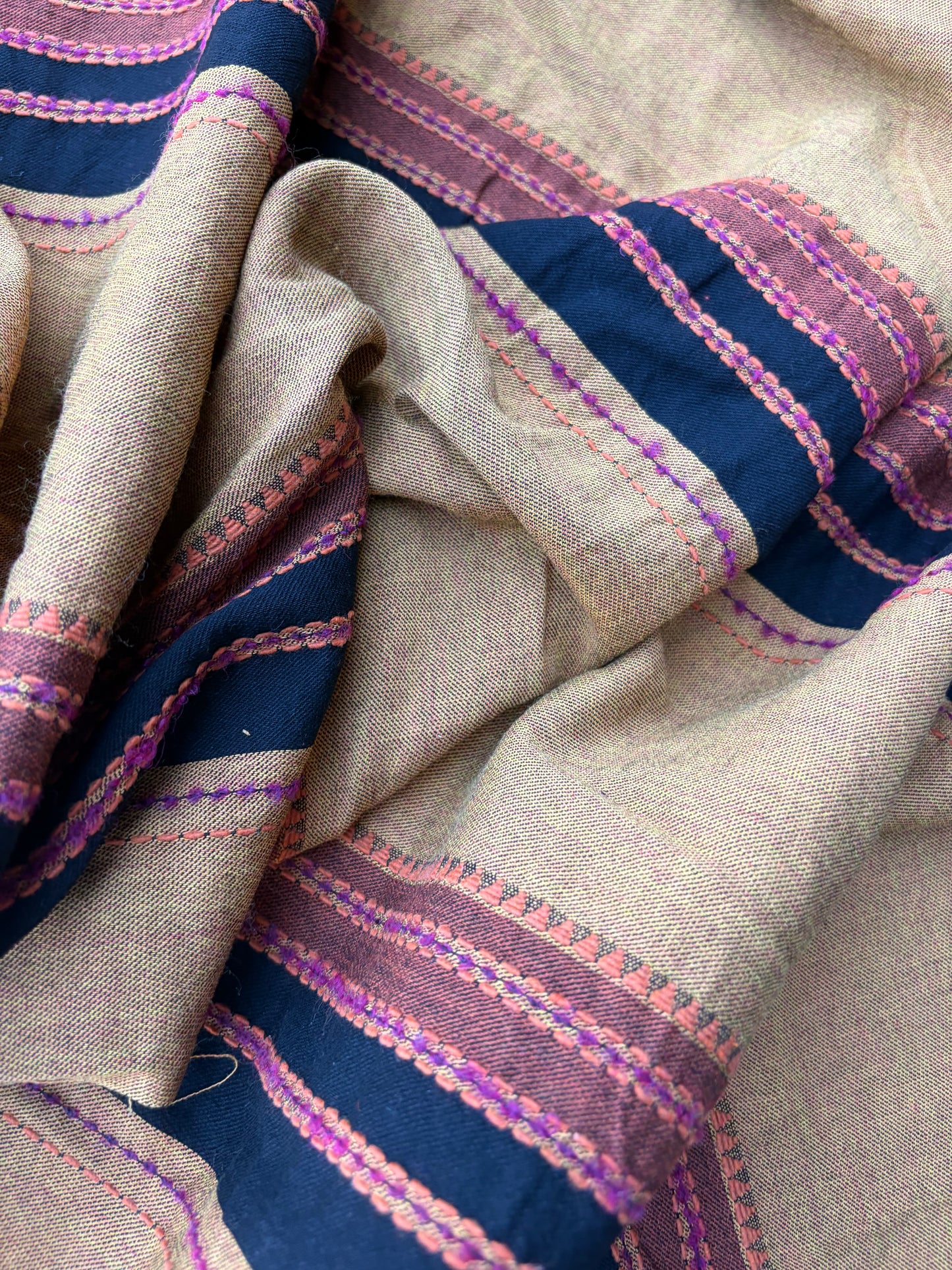 BILLY 017 cotton jacquard stripes