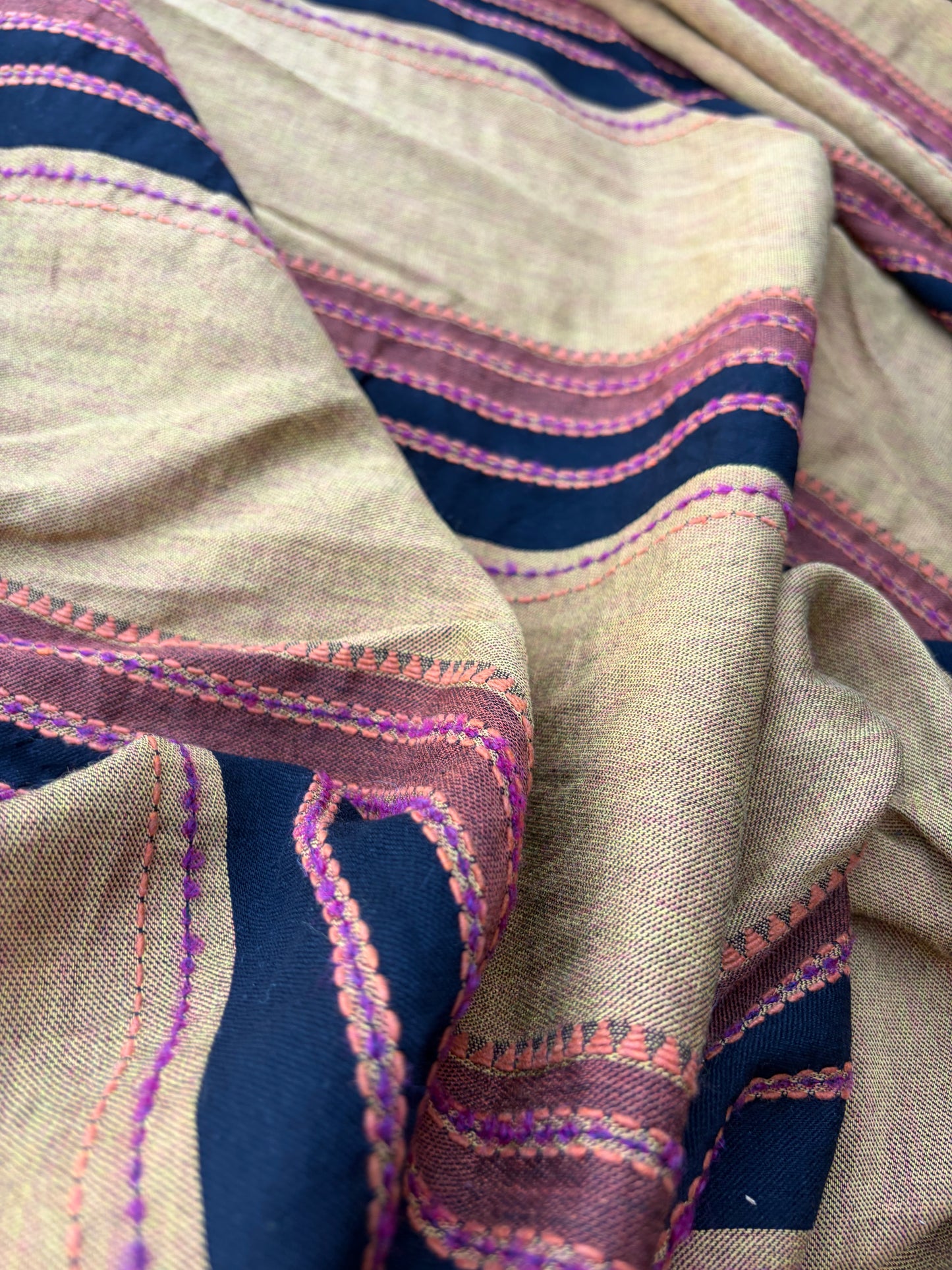 BILLY 017 cotton jacquard stripes