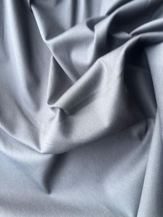 Poplin stretch prestige dark blue