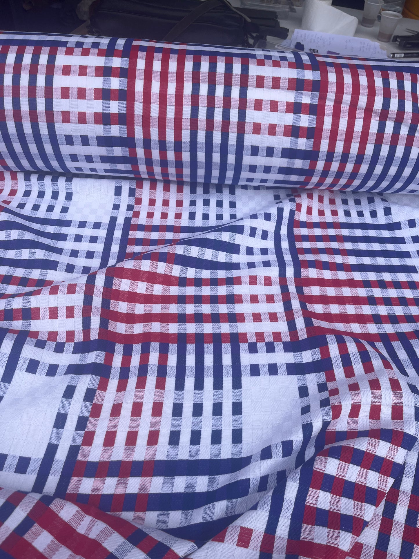 BONOTTO 029 cotton jacquard check