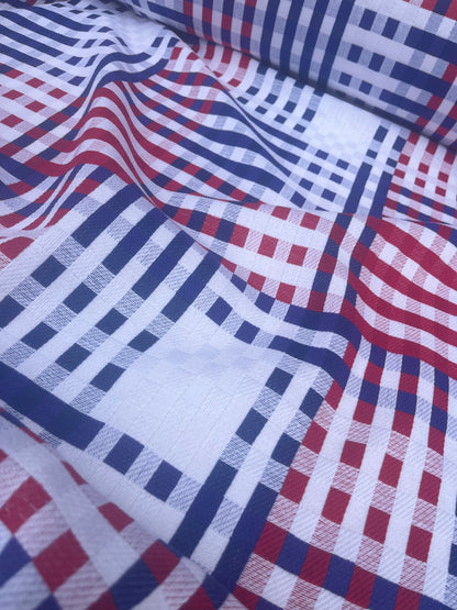 BONOTTO 029 cotton jacquard check