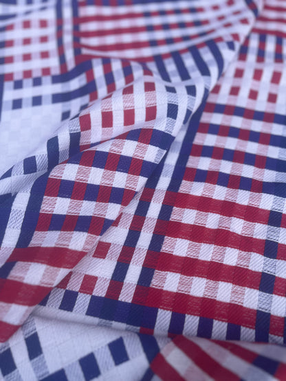 BONOTTO 029 cotton jacquard check