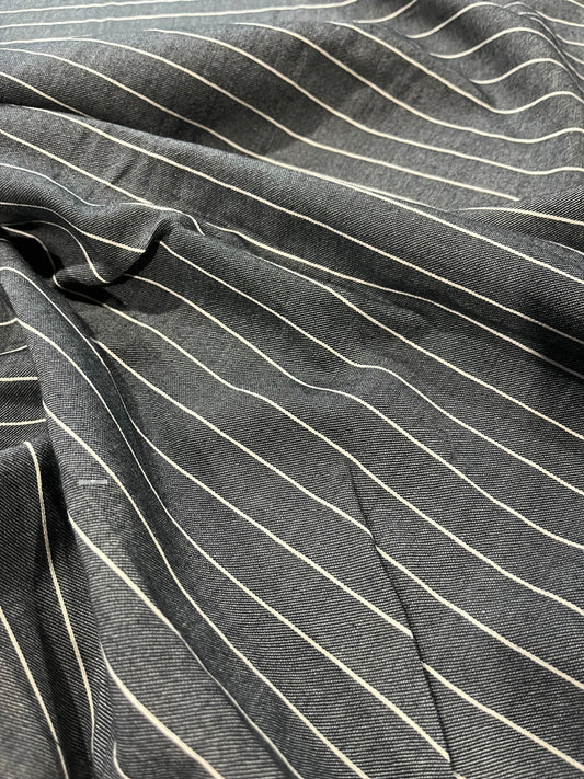 H01 Zorba #04 horizontal stripe cotton linen