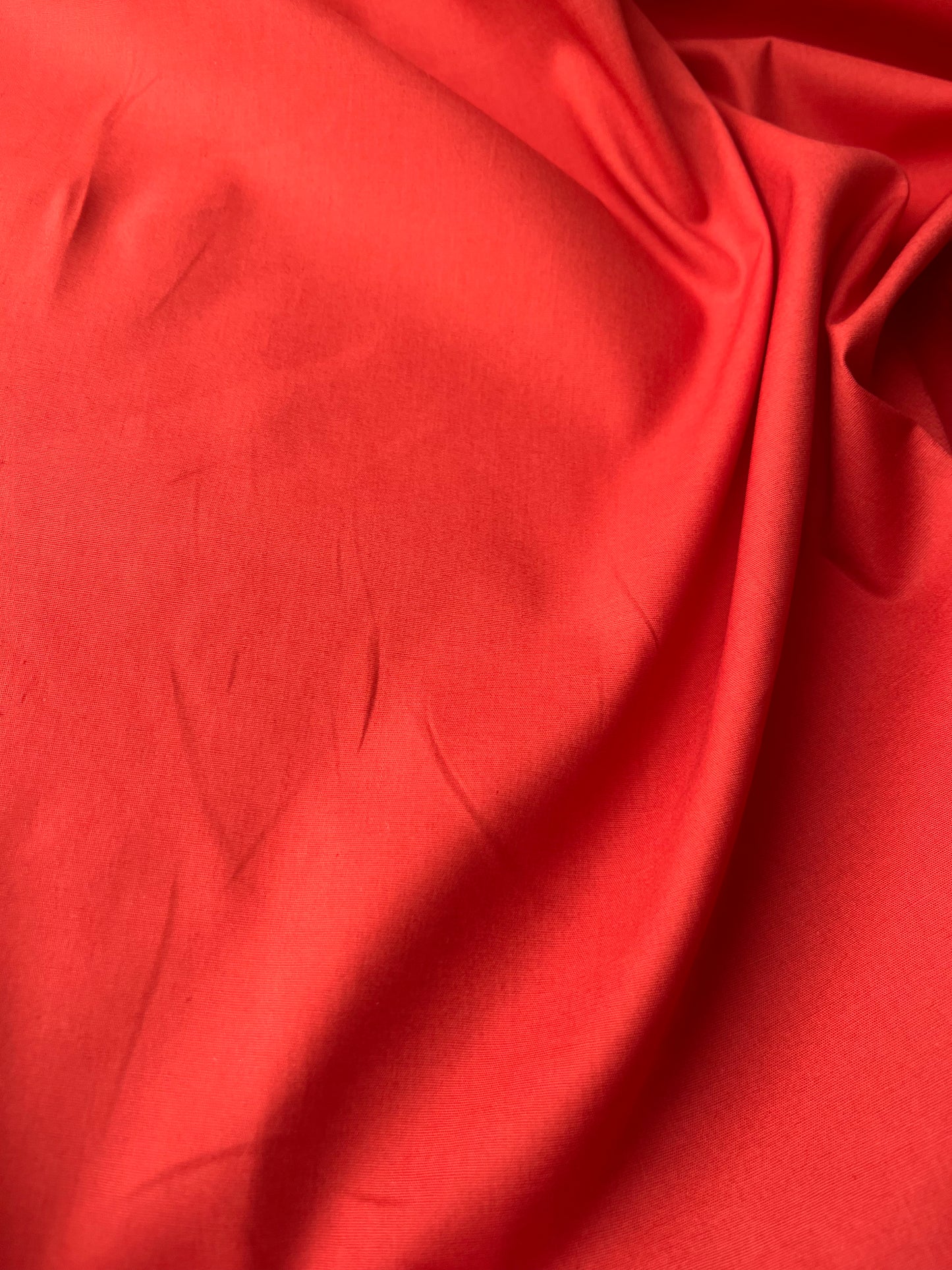 Poplin stretch prestige burnt orange