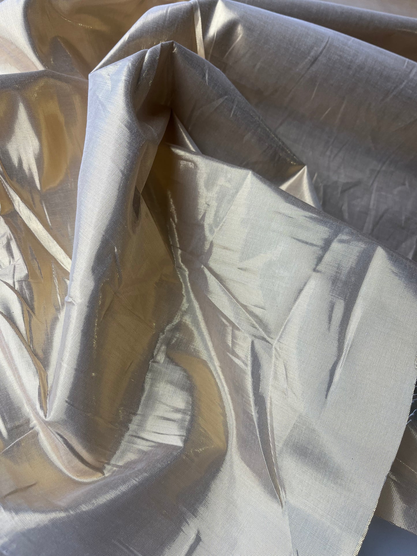 APOLLO 001 voile cotton/metalic gold