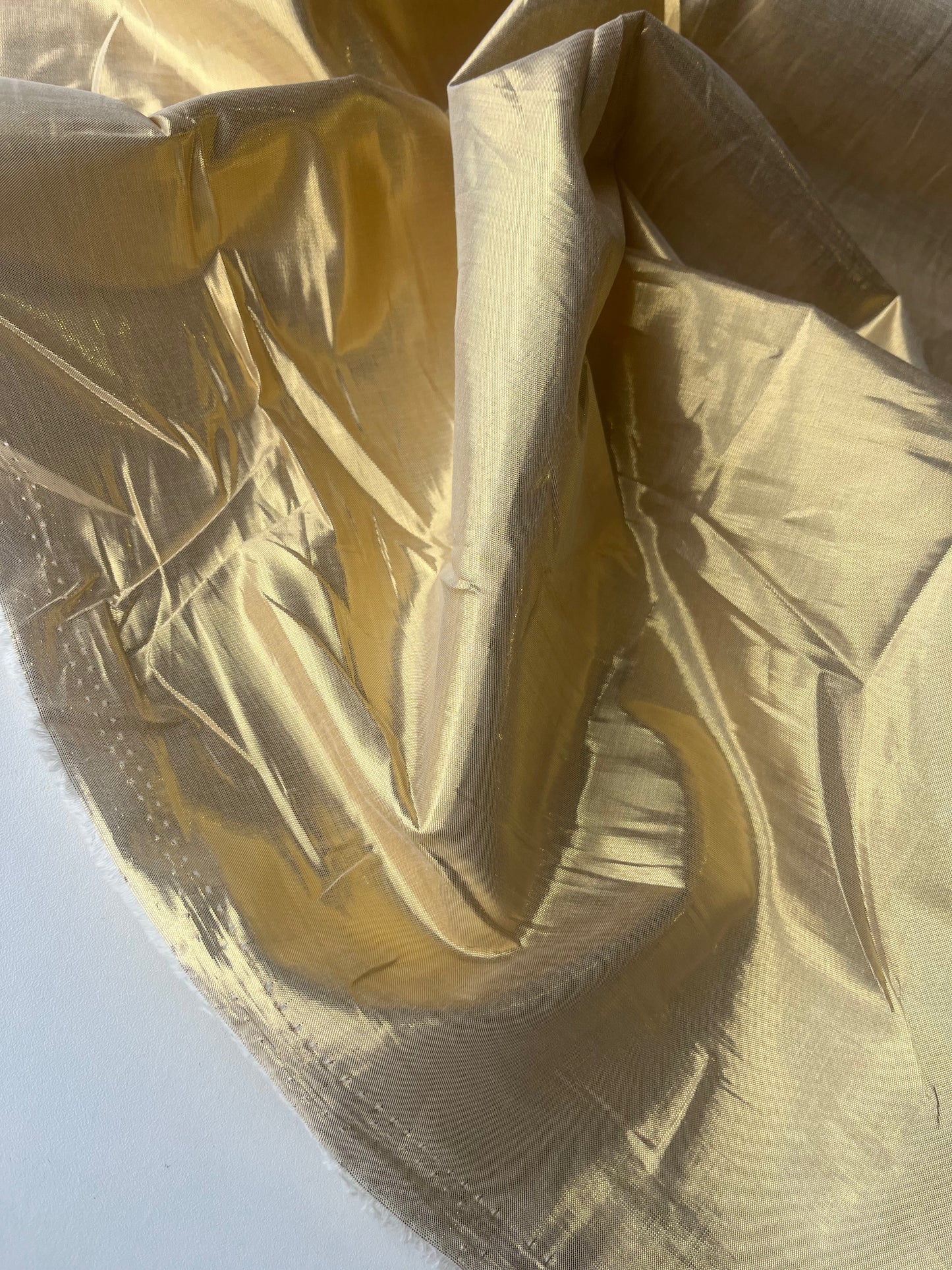 APOLLO 001 voile cotton/metalic gold