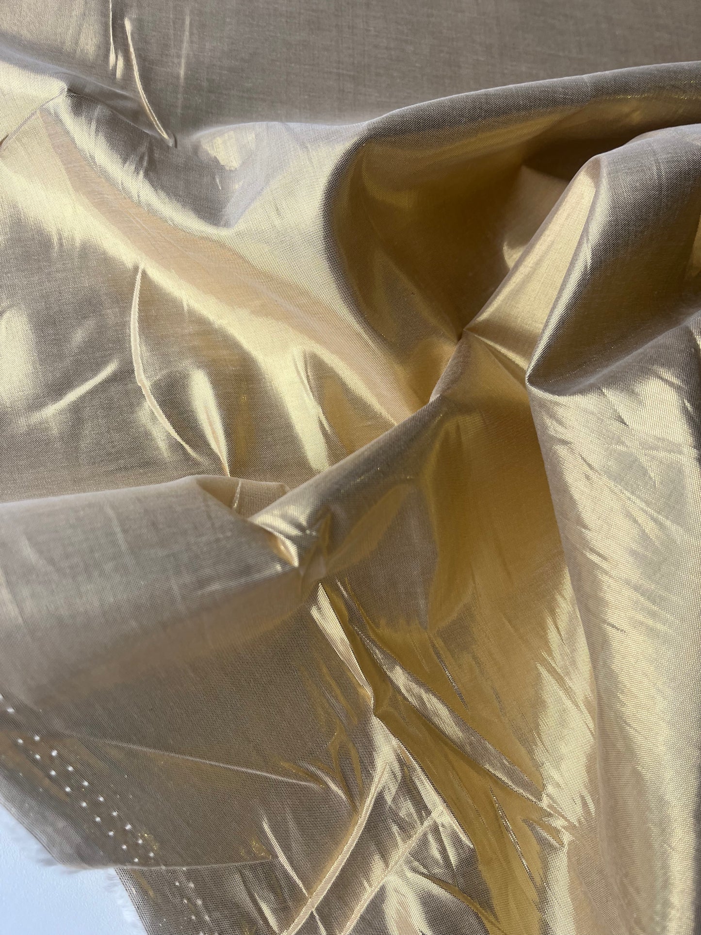 APOLLO 001 voile cotton/metalic gold