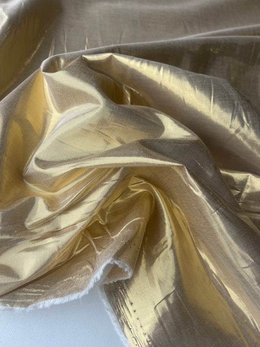 APOLLO 001 voile cotton/metalic gold