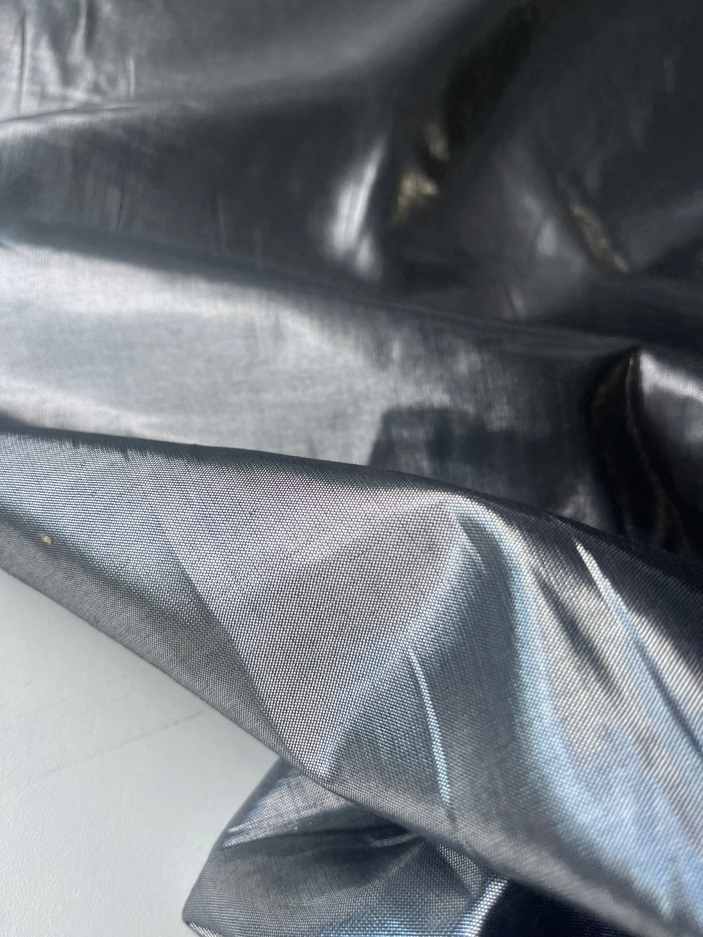APOLLO 002 voile cotton/metalic silver