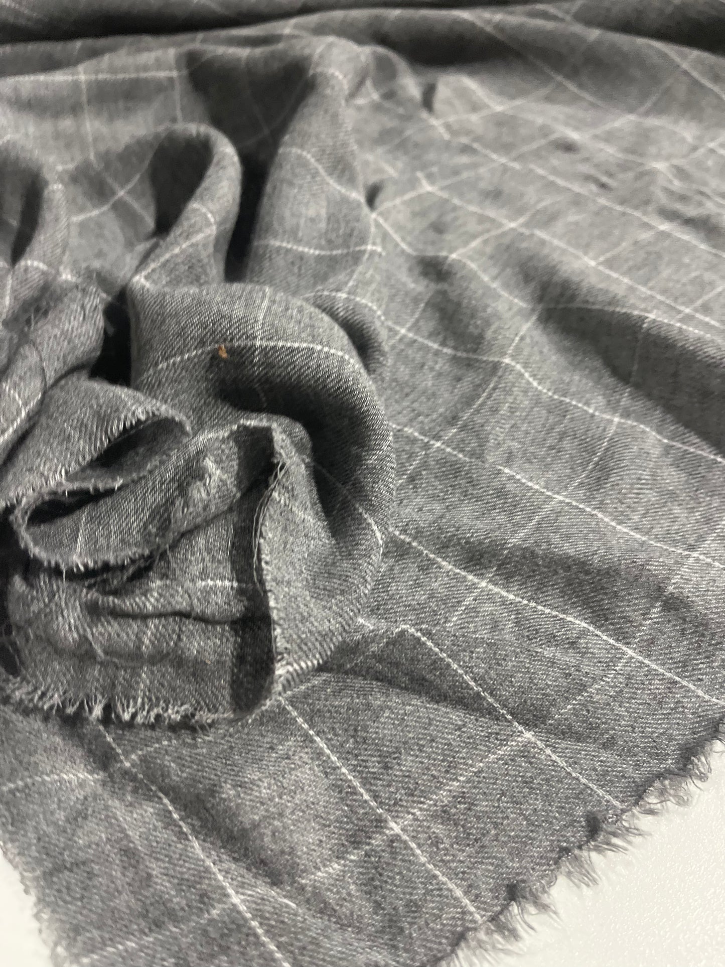 KEIRA 018 viscose/wool  check