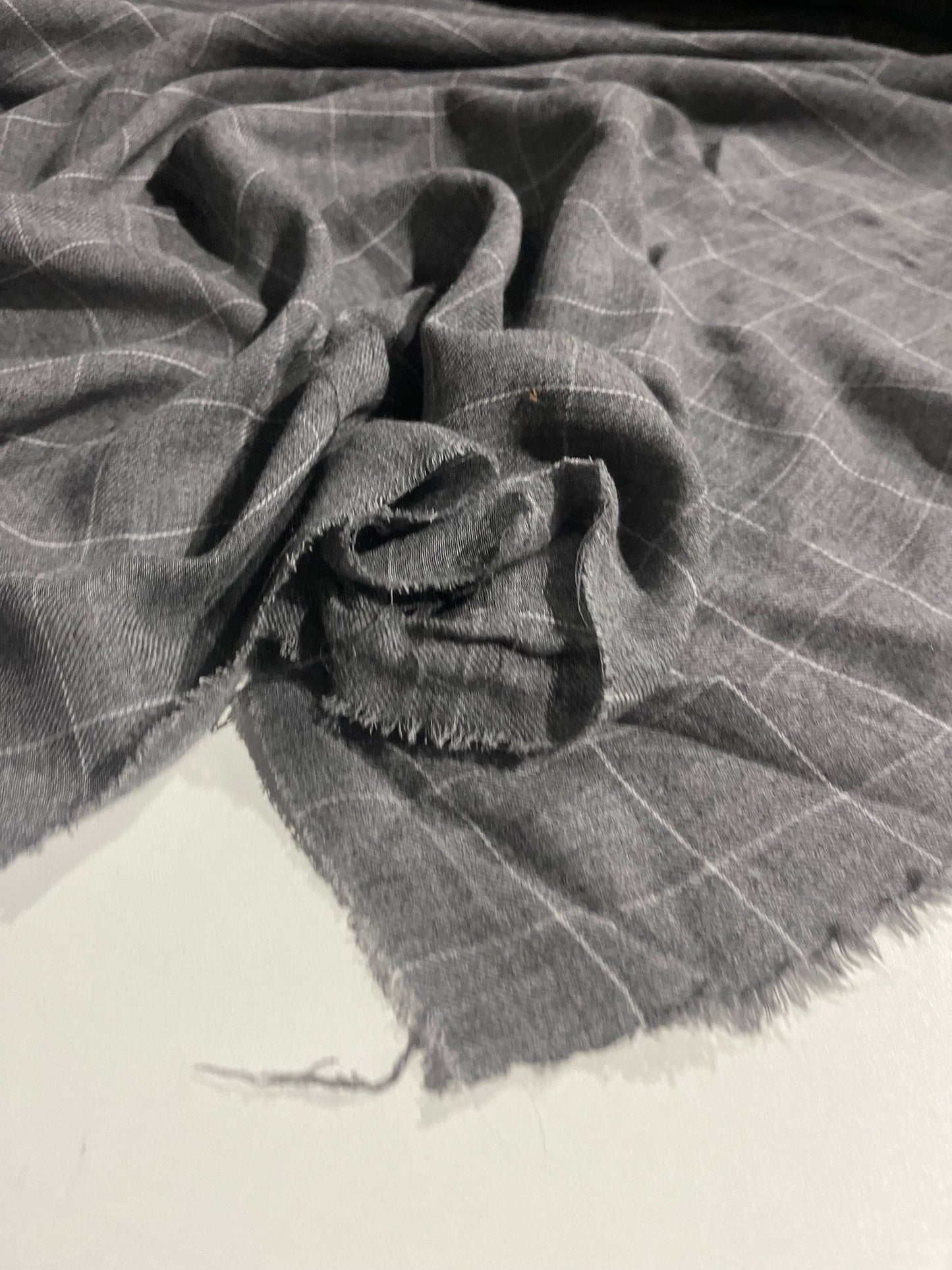 KEIRA 018 viscose/wool  check