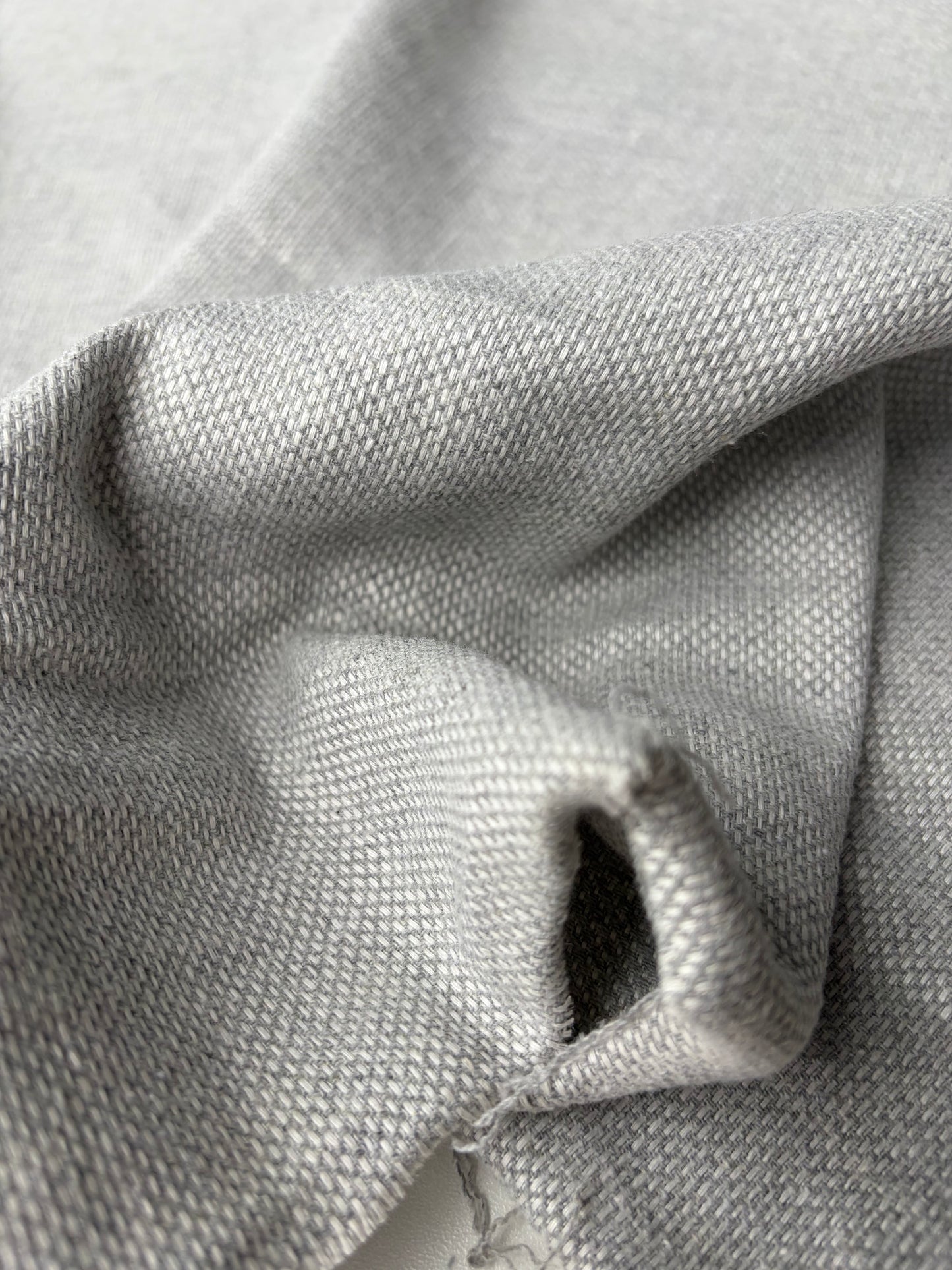 FREDO 005  cotton tweed grey