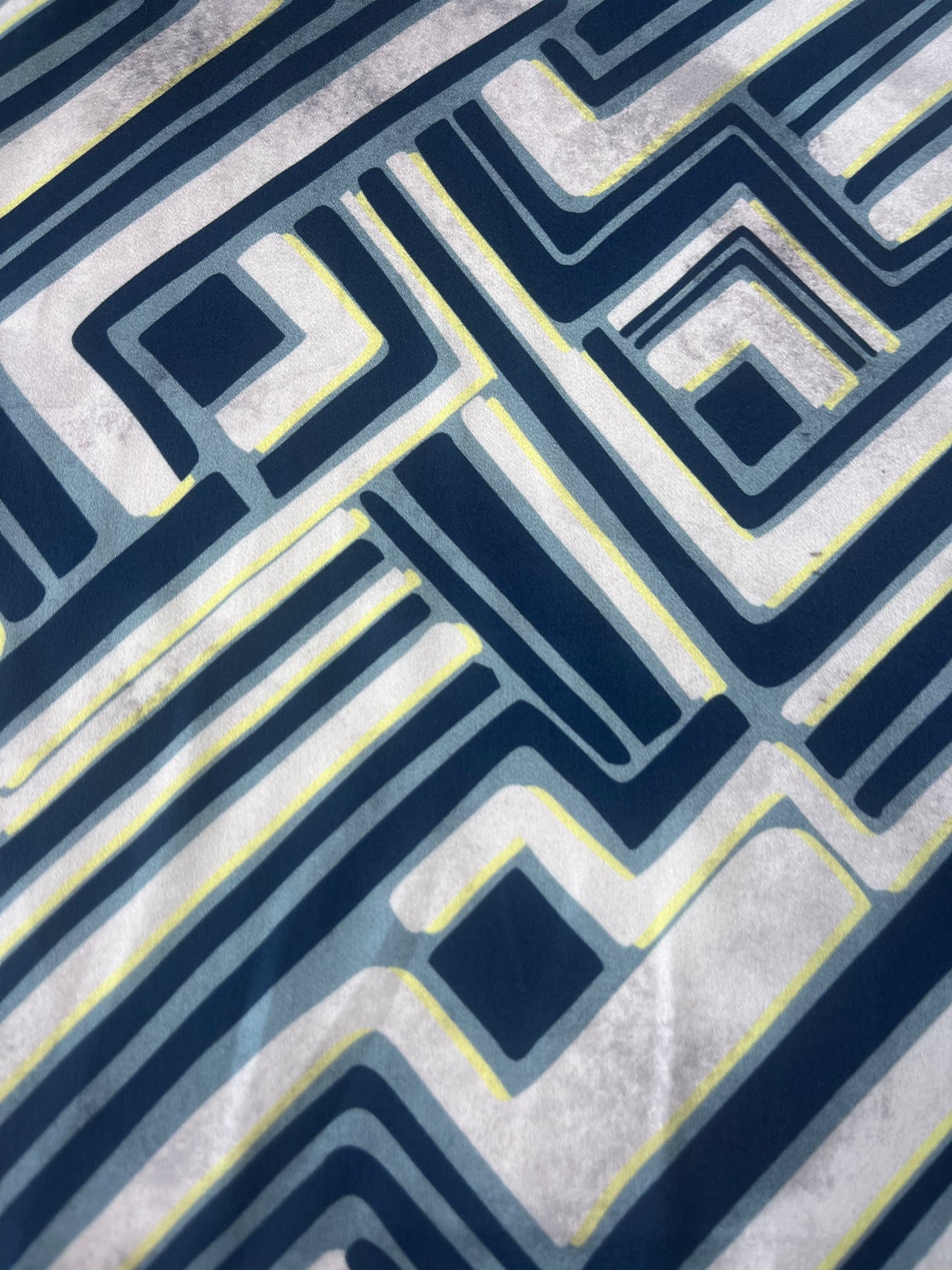 APOLLO 006 silky satin African geometric tiles