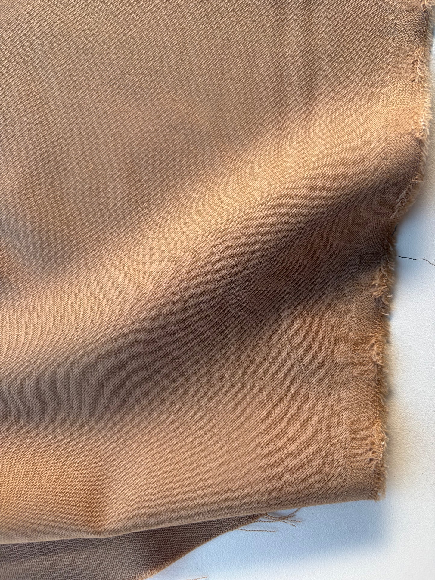 LORO 019 sand twill wool bi-stretch