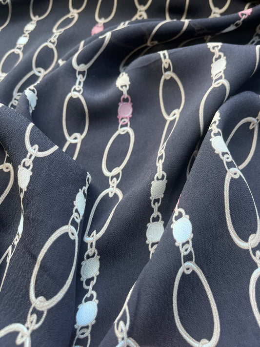 Fatima 001 viscose greorgette chain design
