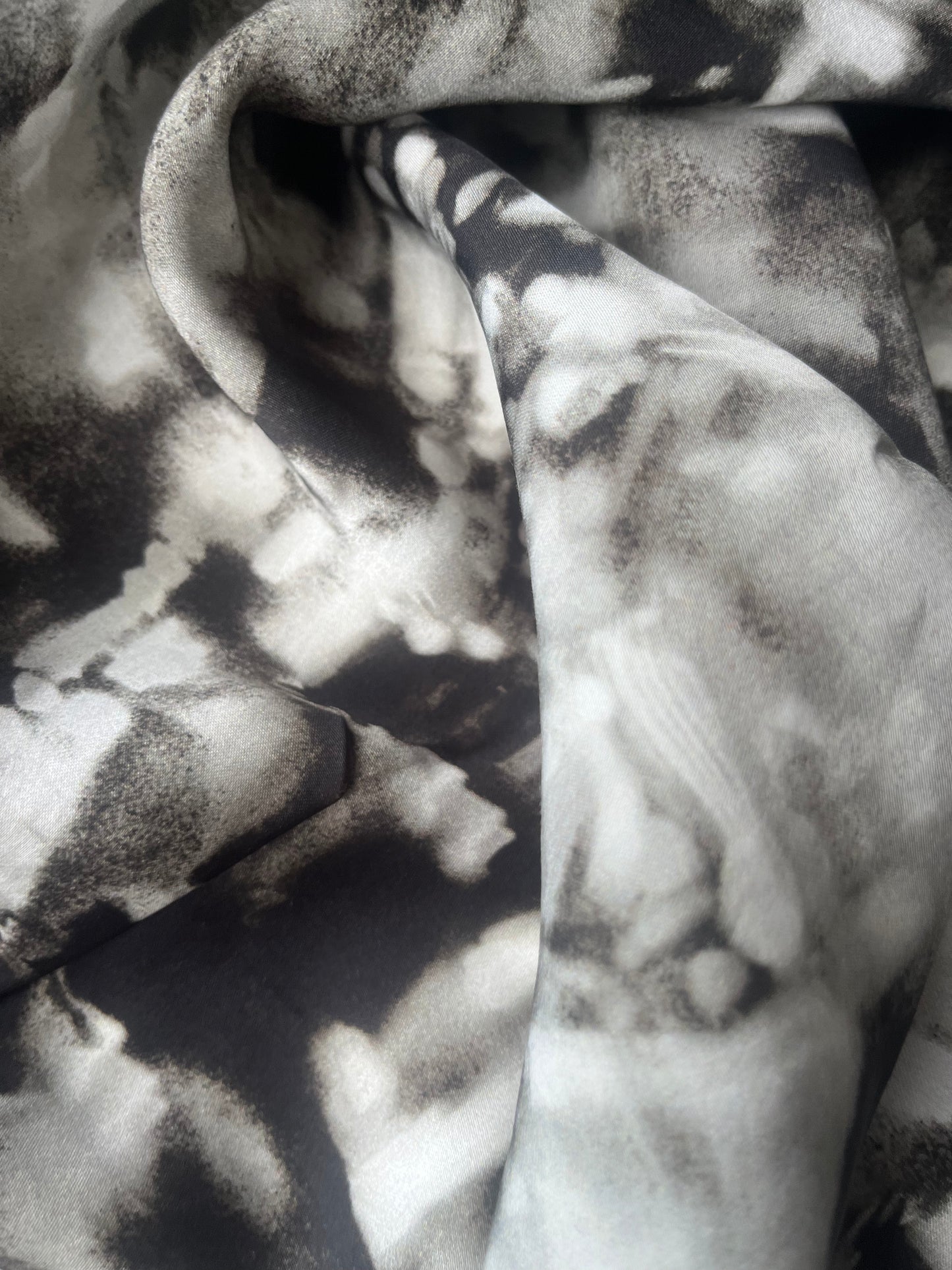 APOLLO 011 viscose tie dye black/brown