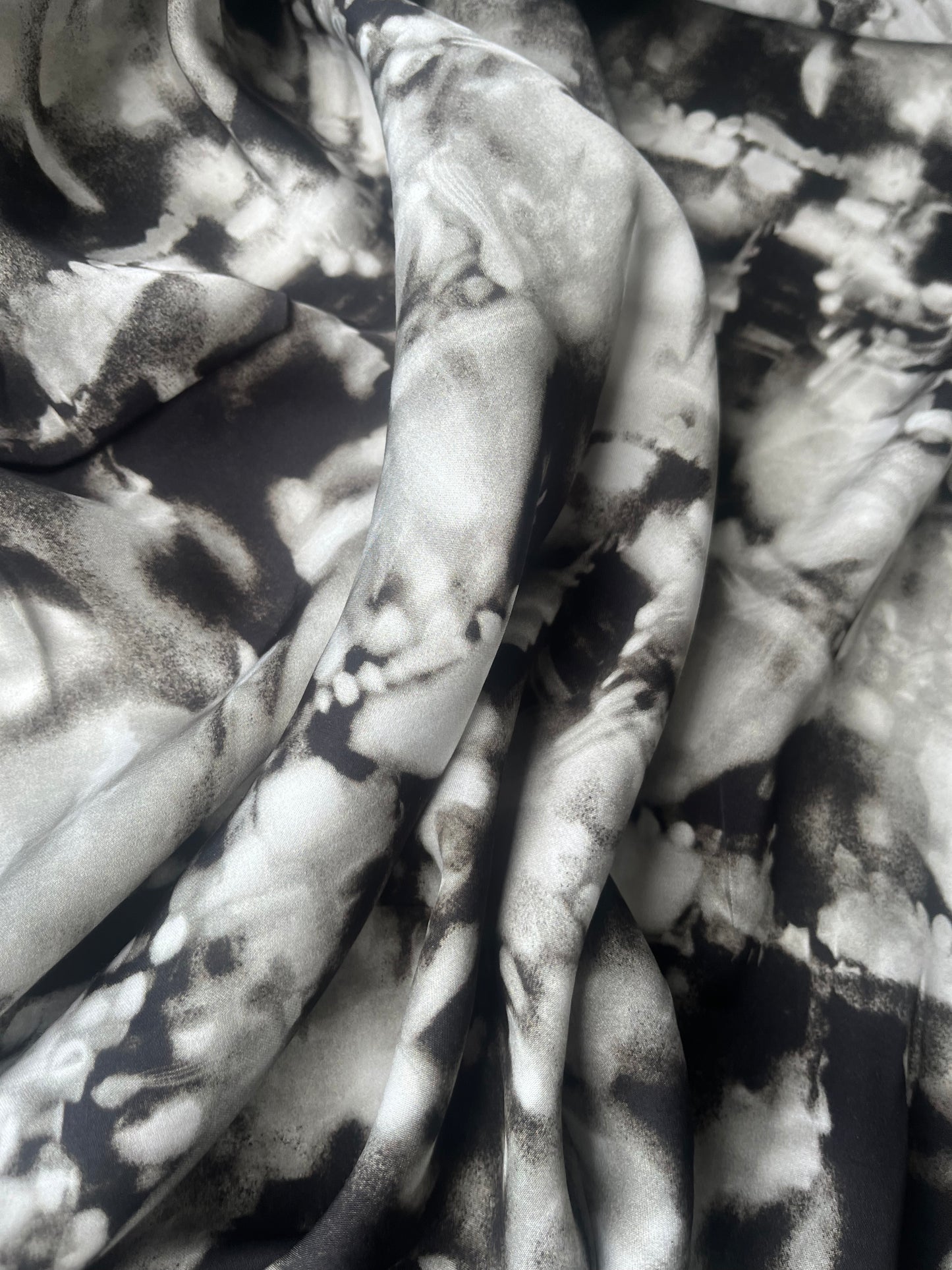 APOLLO 011 viscose tie dye black/brown