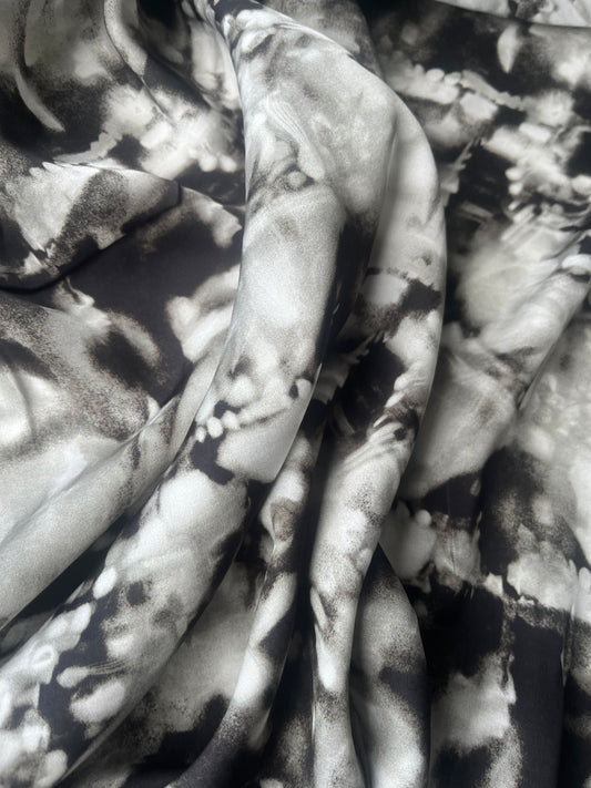 APOLLO 011 viscose tie dye black/brown
