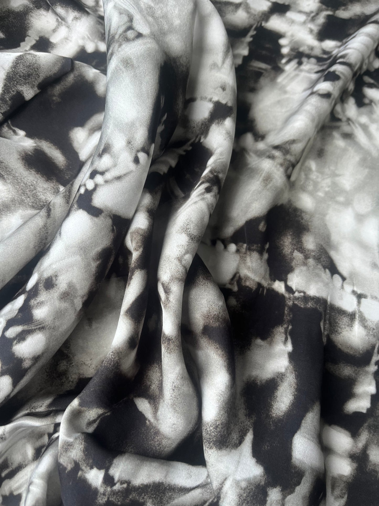 APOLLO 011 viscose tie dye black/brown