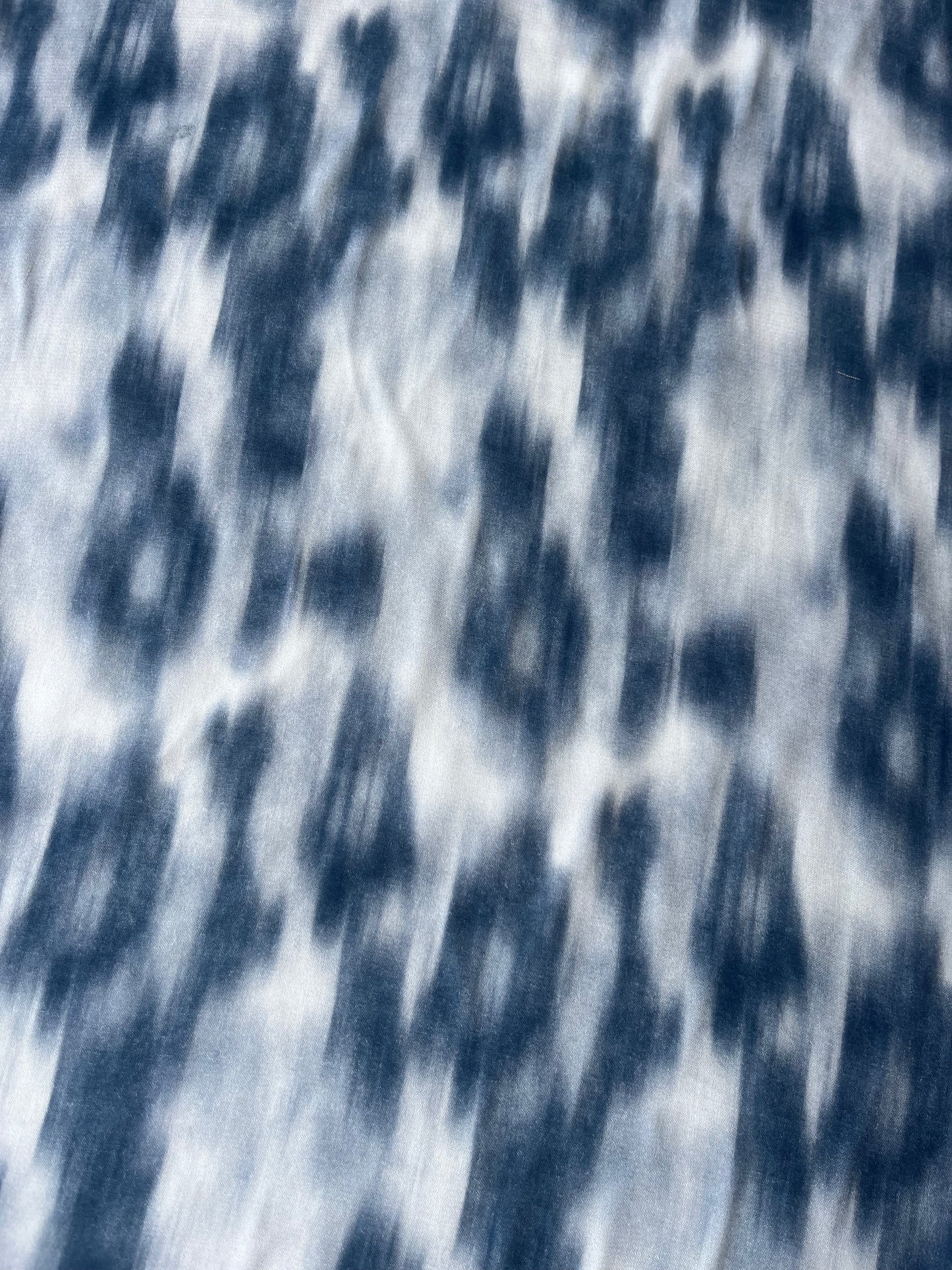 APOLLO 012 cotton gauze fine tie-dye print